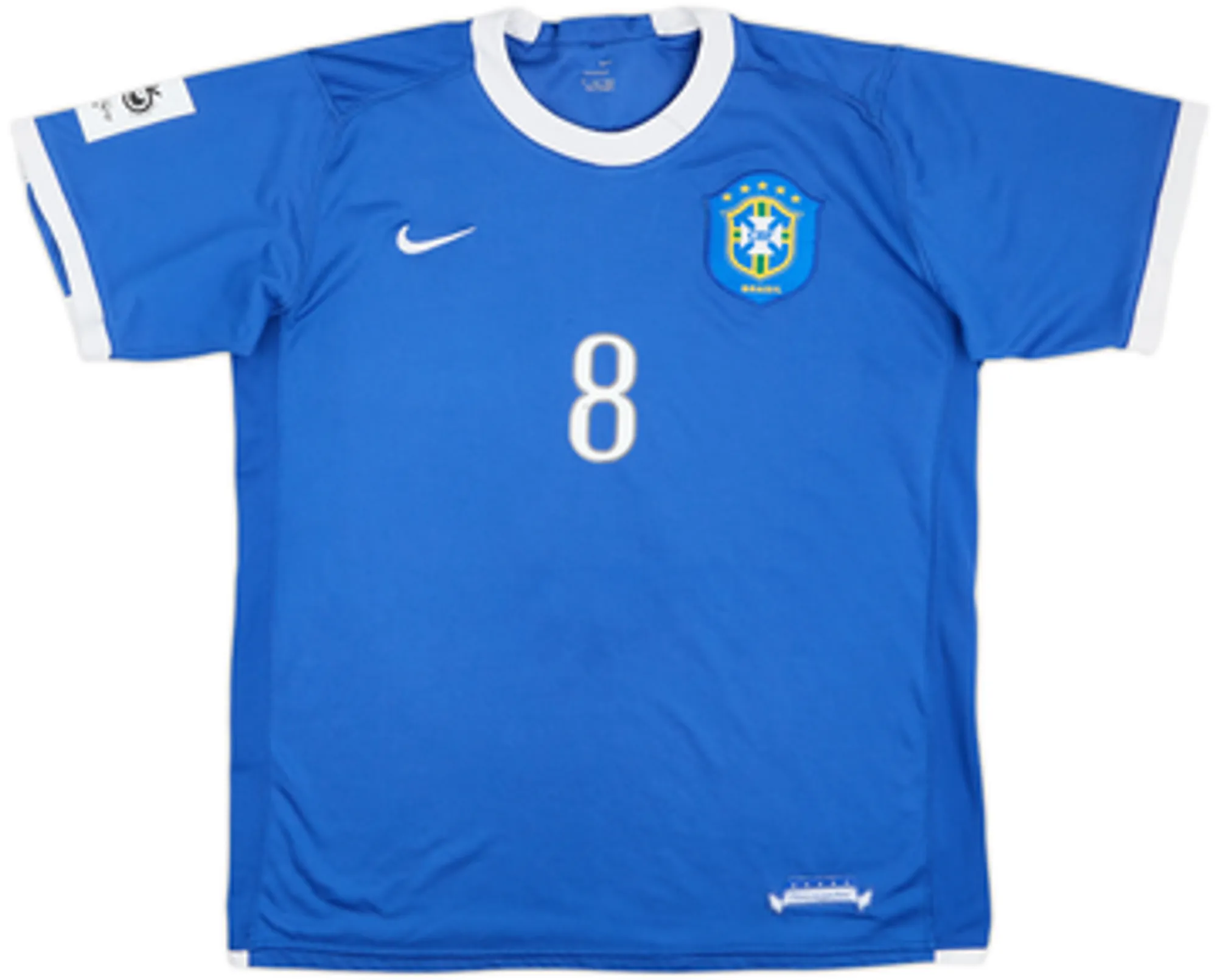 2006-07 Brazil Away Shirt Kaka #8 - 7/10 - (M)