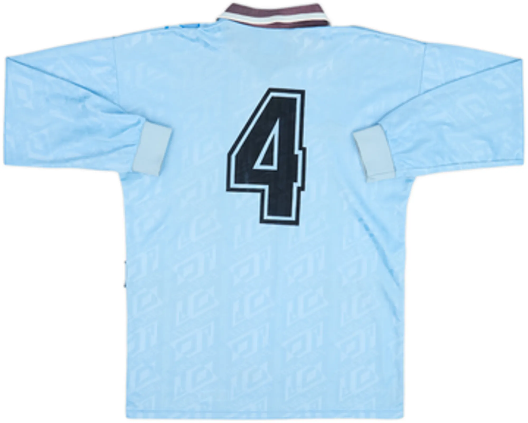 1992-93 England Third L/S Shirt #4 - 6/10 - (L)