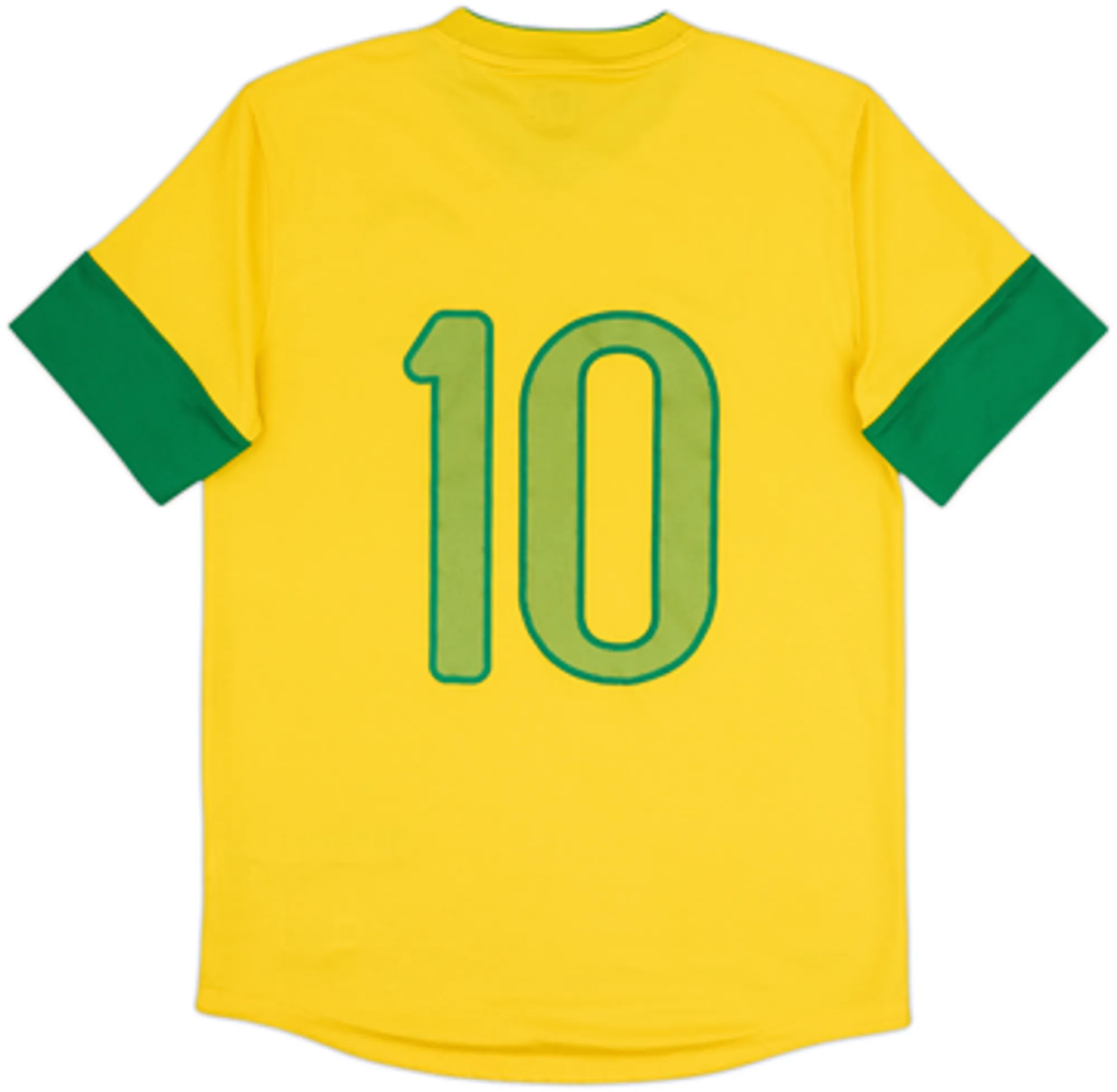 2012-13 Brazil Home Shirt #10 - 8/10 - (S)