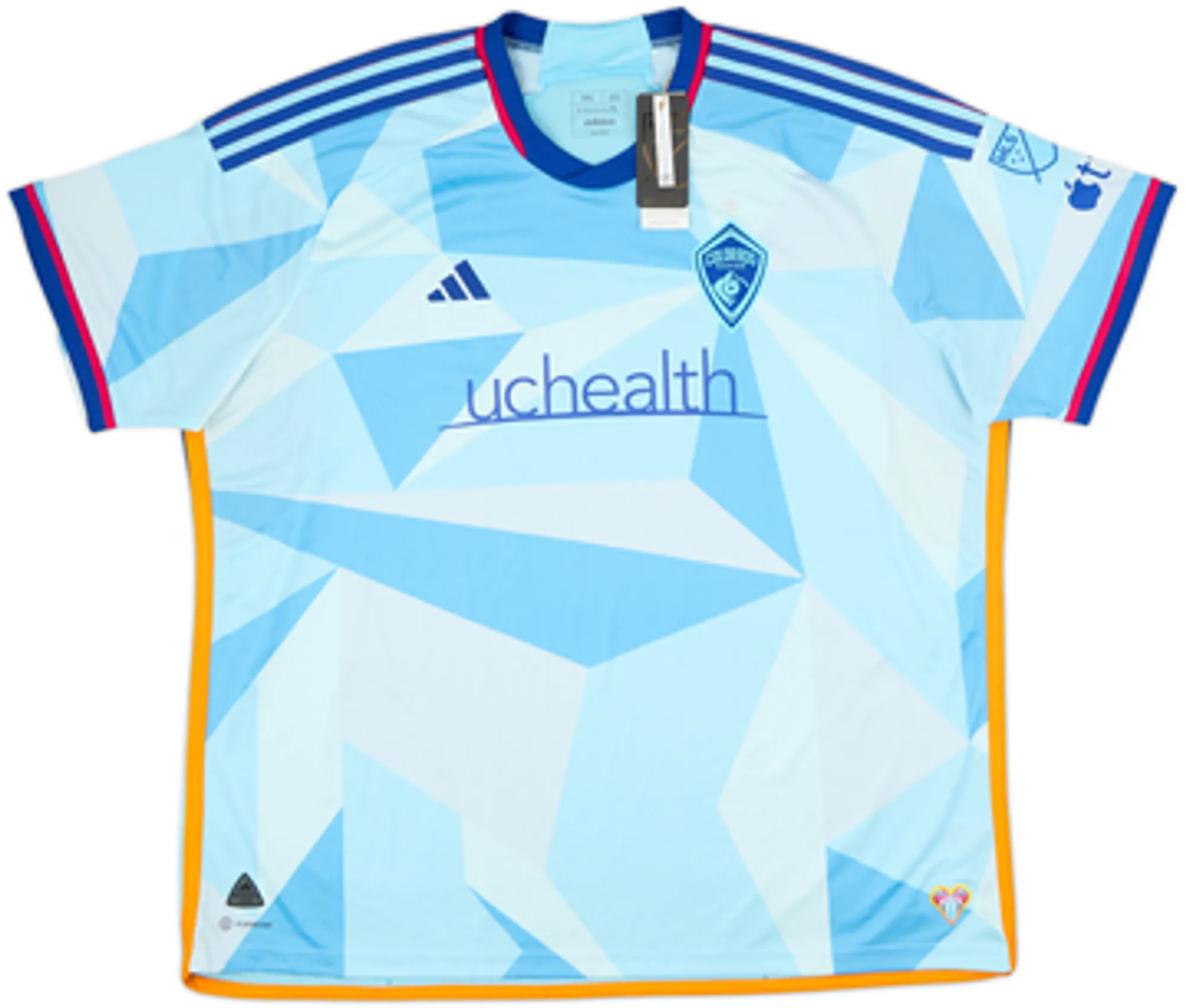 2023-24 Colorado Rapids Authentic Away Shirt Bassett #23 (3XL)