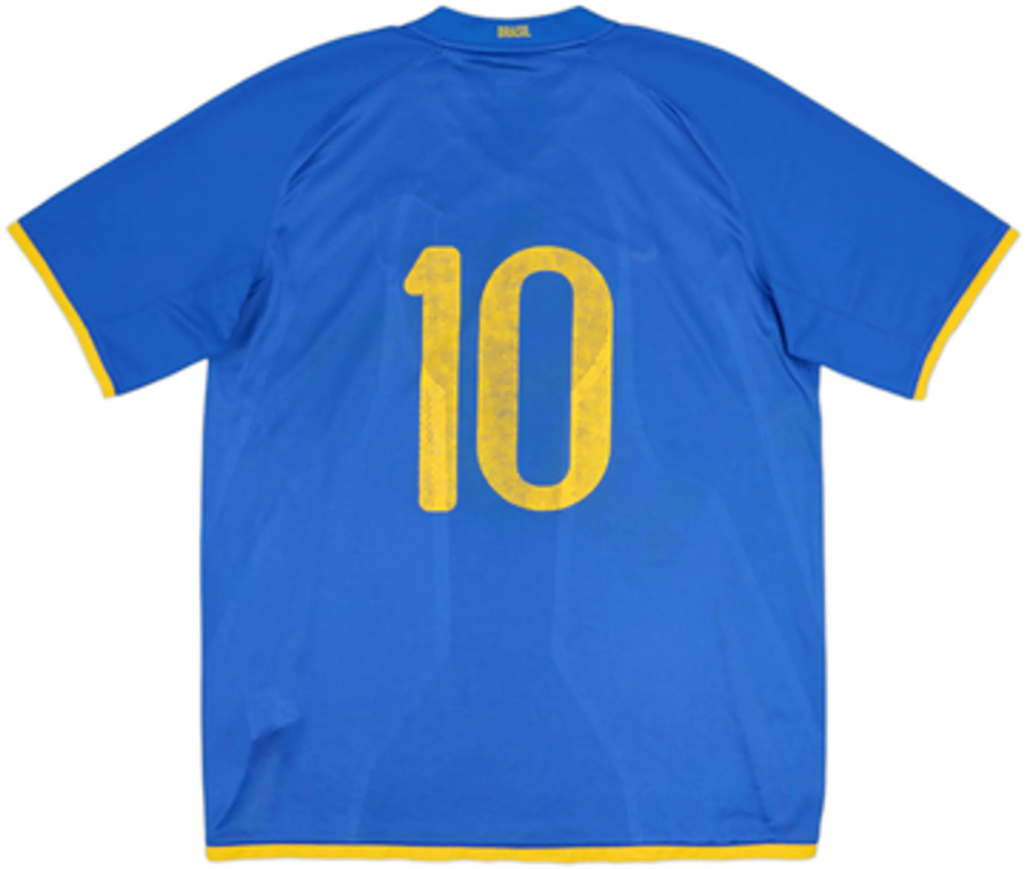 2008-10 Brazil Away Shirt #10 - 6/10 - (L)