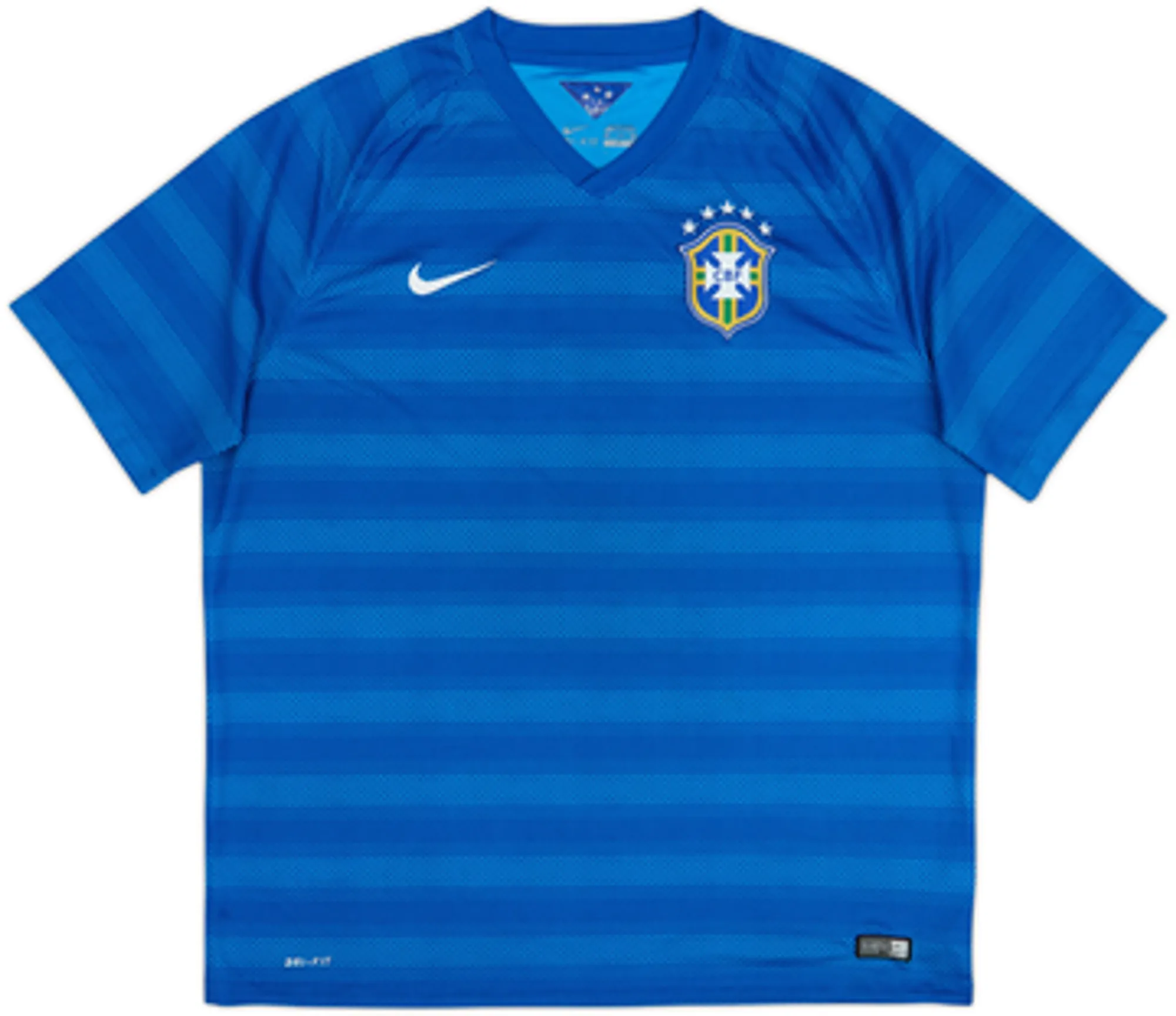 2014-15 Brazil Away Shirt Hulk #7 - 6/10 - (XXL)