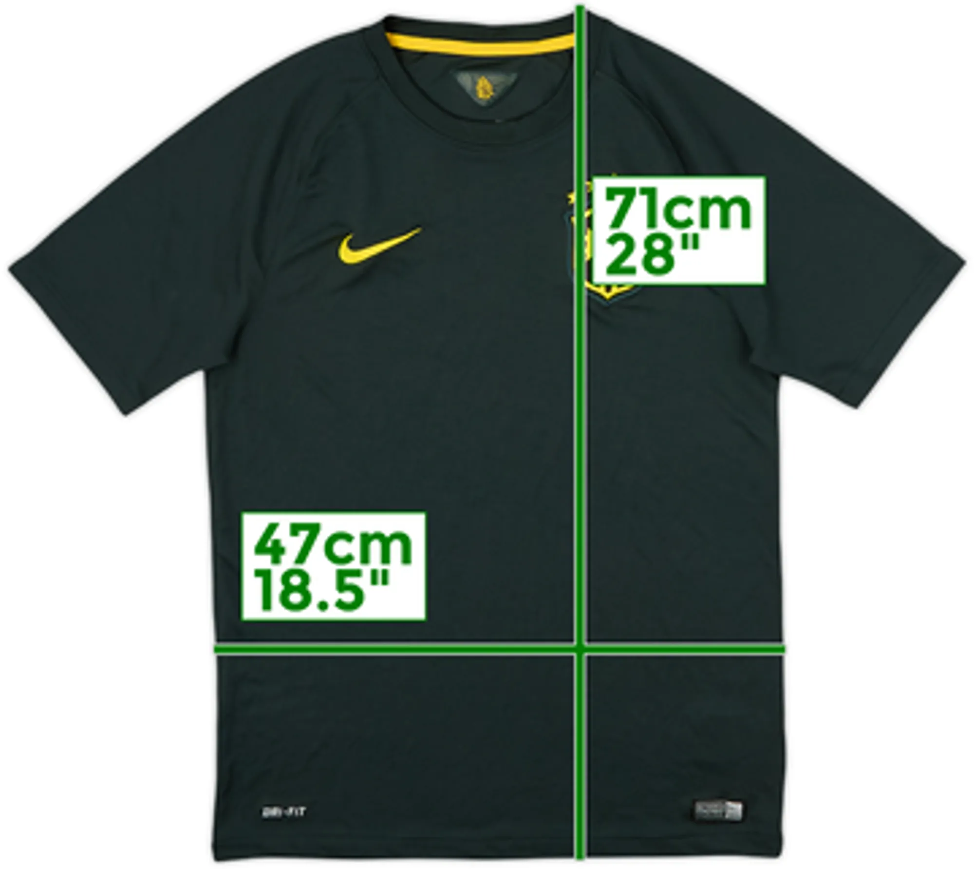 2014-15 Brazil Third Shirt - 9/10 - (M)