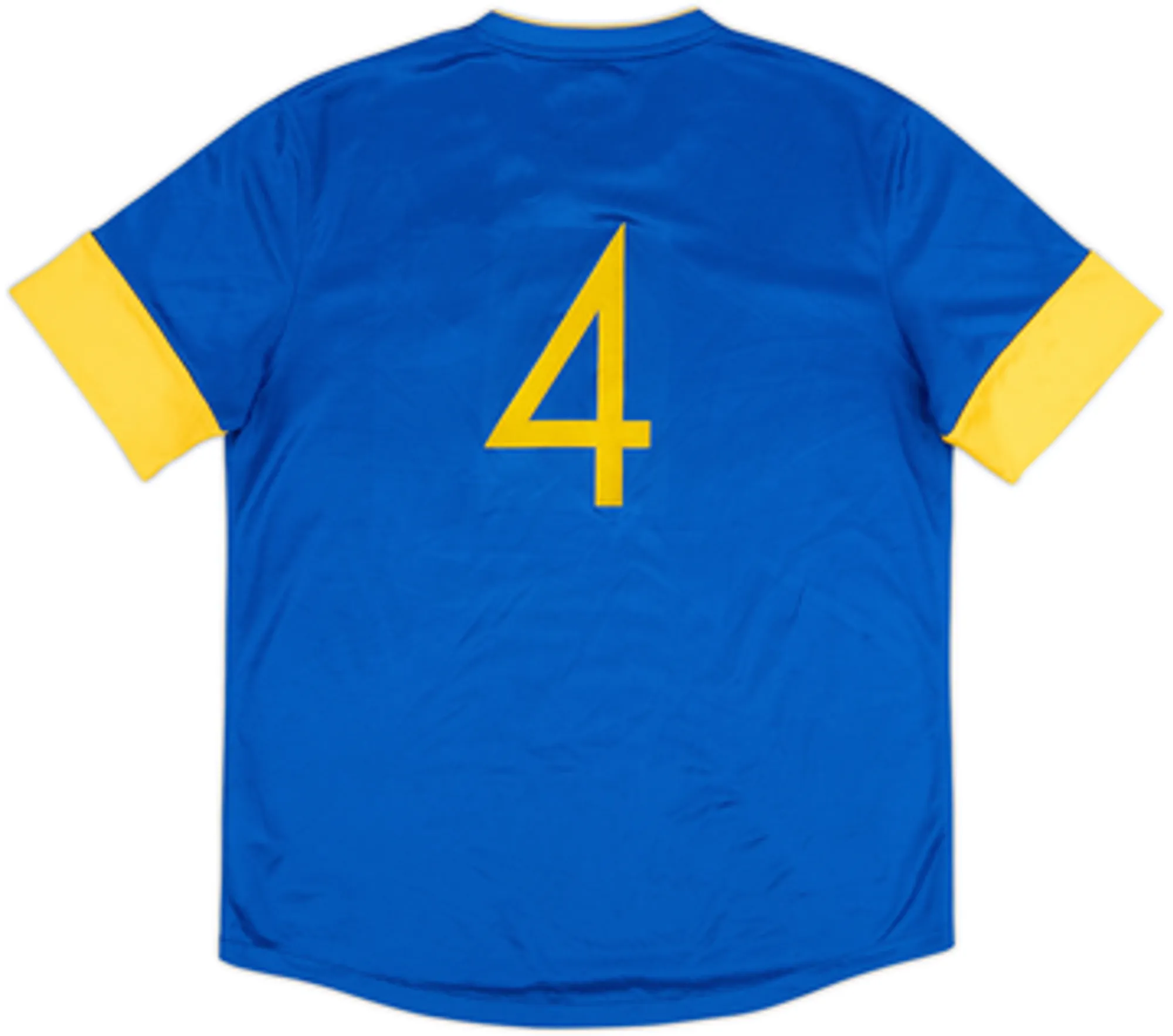2012-13 Brazil Away Shirt #4 - 9/10 - (L)