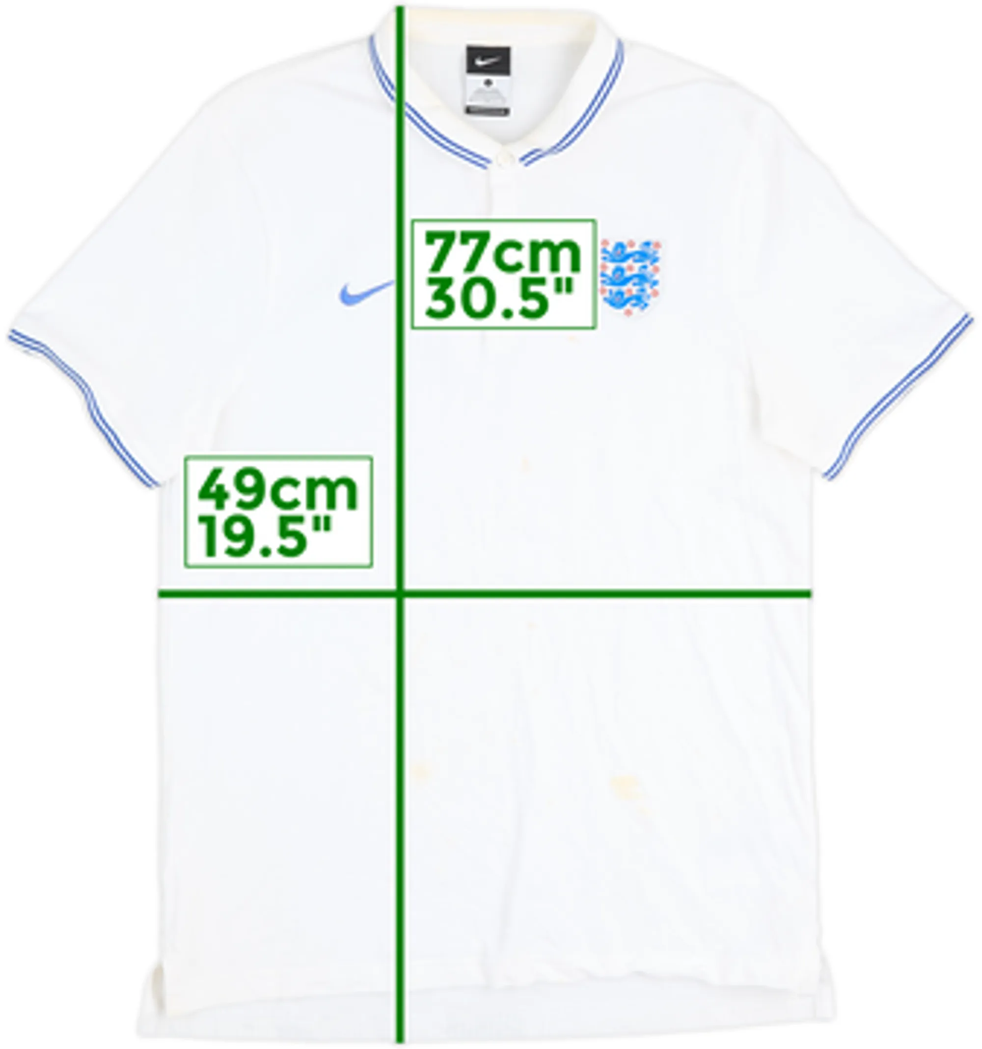 2014-15 England Nike Polo Shirt - 5/10 - (L)