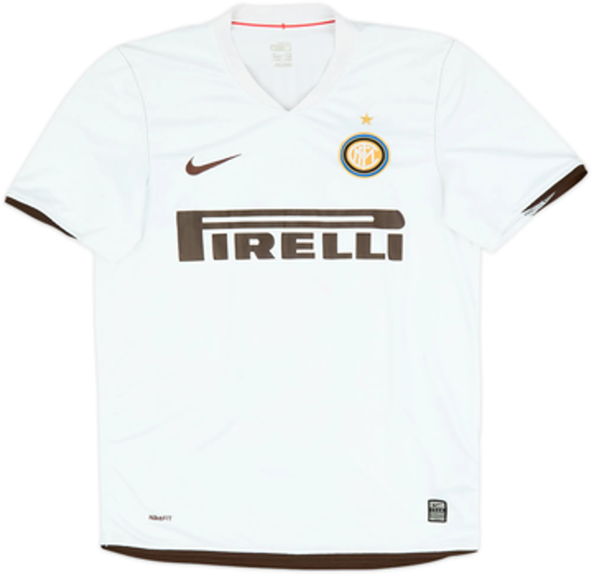2008-09 Inter Milan Away Shirt Ibrahimovic #8 - 7/10 - (M)