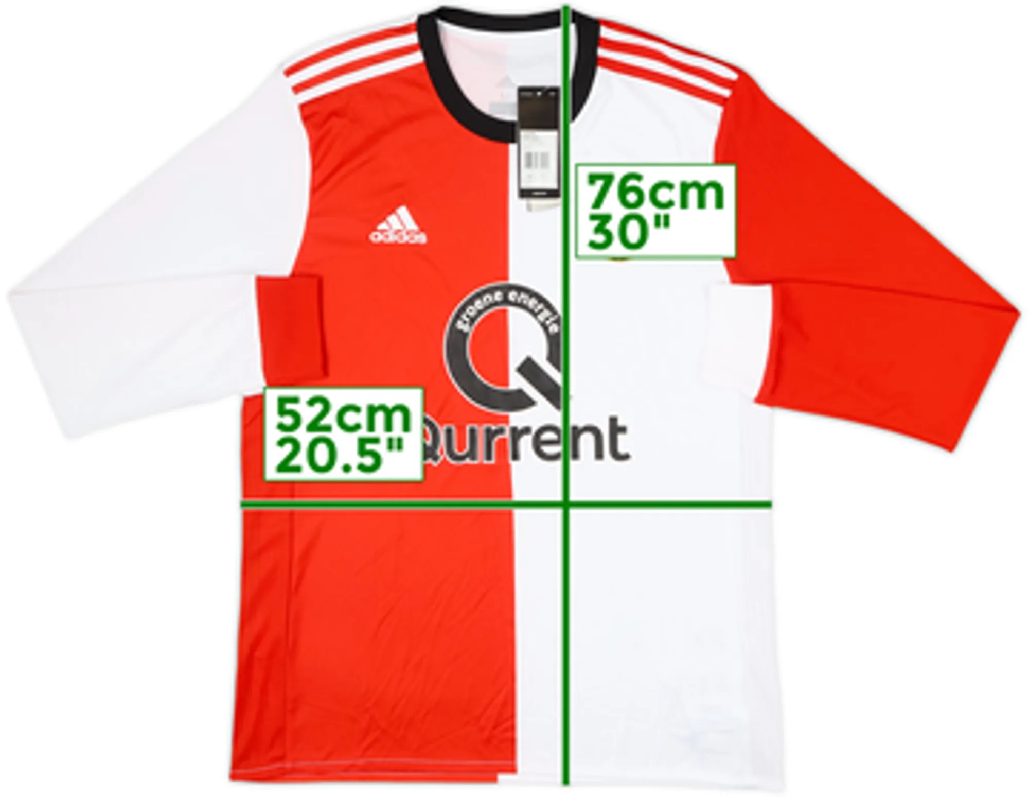 2017-18 Feyenoord Home L/S Shirt (M)