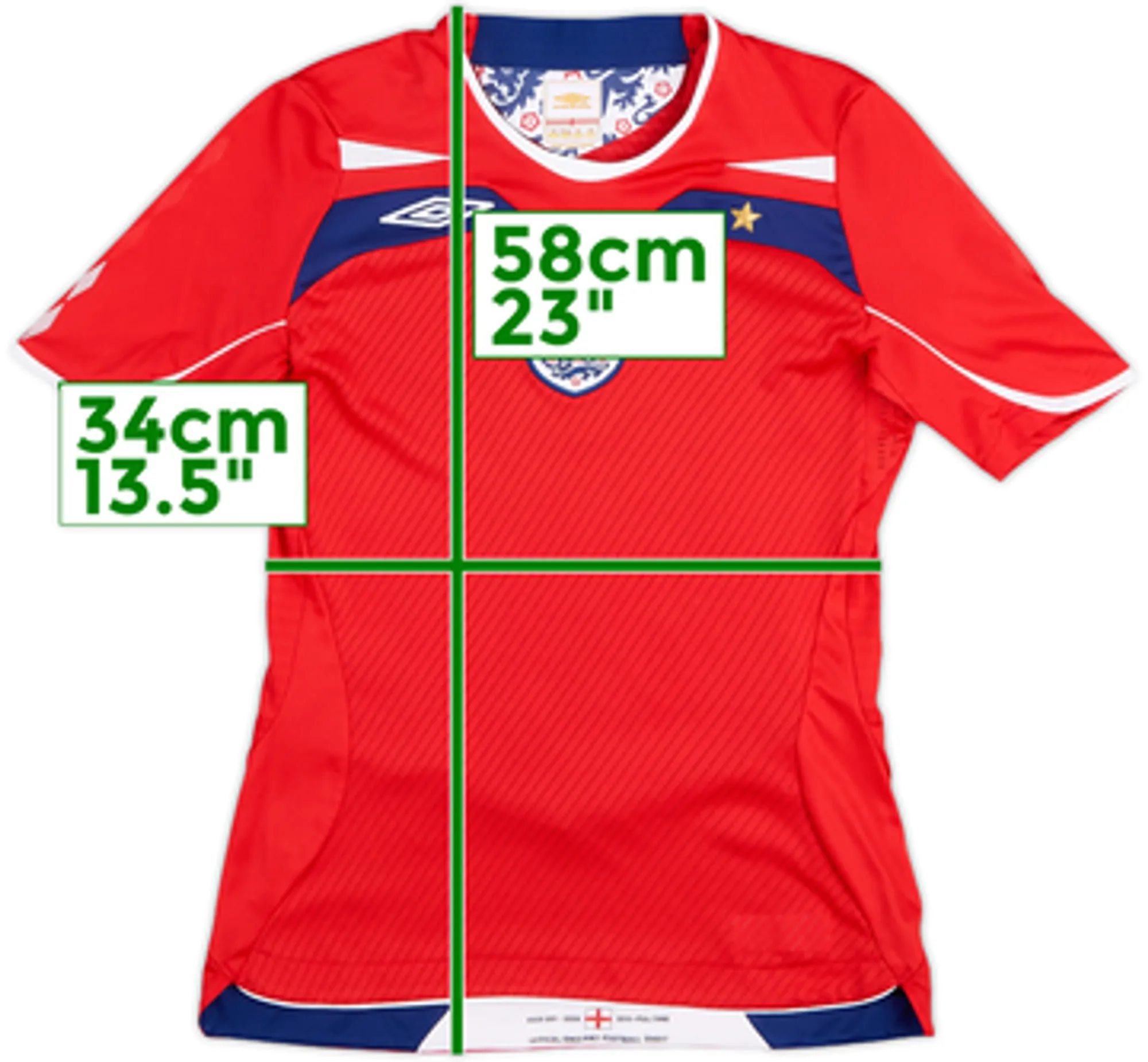 2008-10 England Away Shirt - 10/10 - (M.Boys)