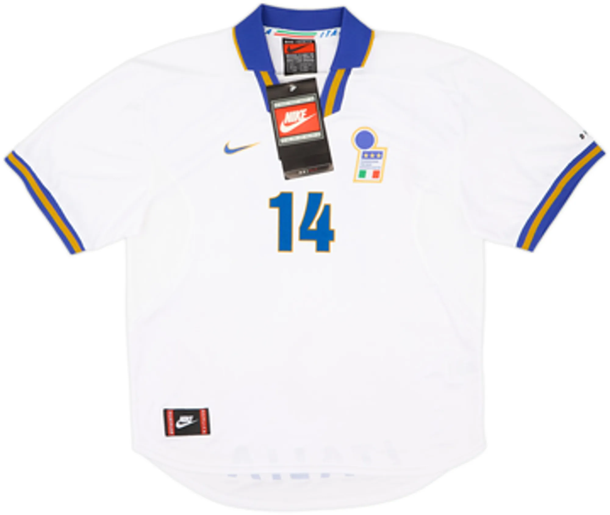1996-97 Italy Away Shirt Del Piero #14 (L)