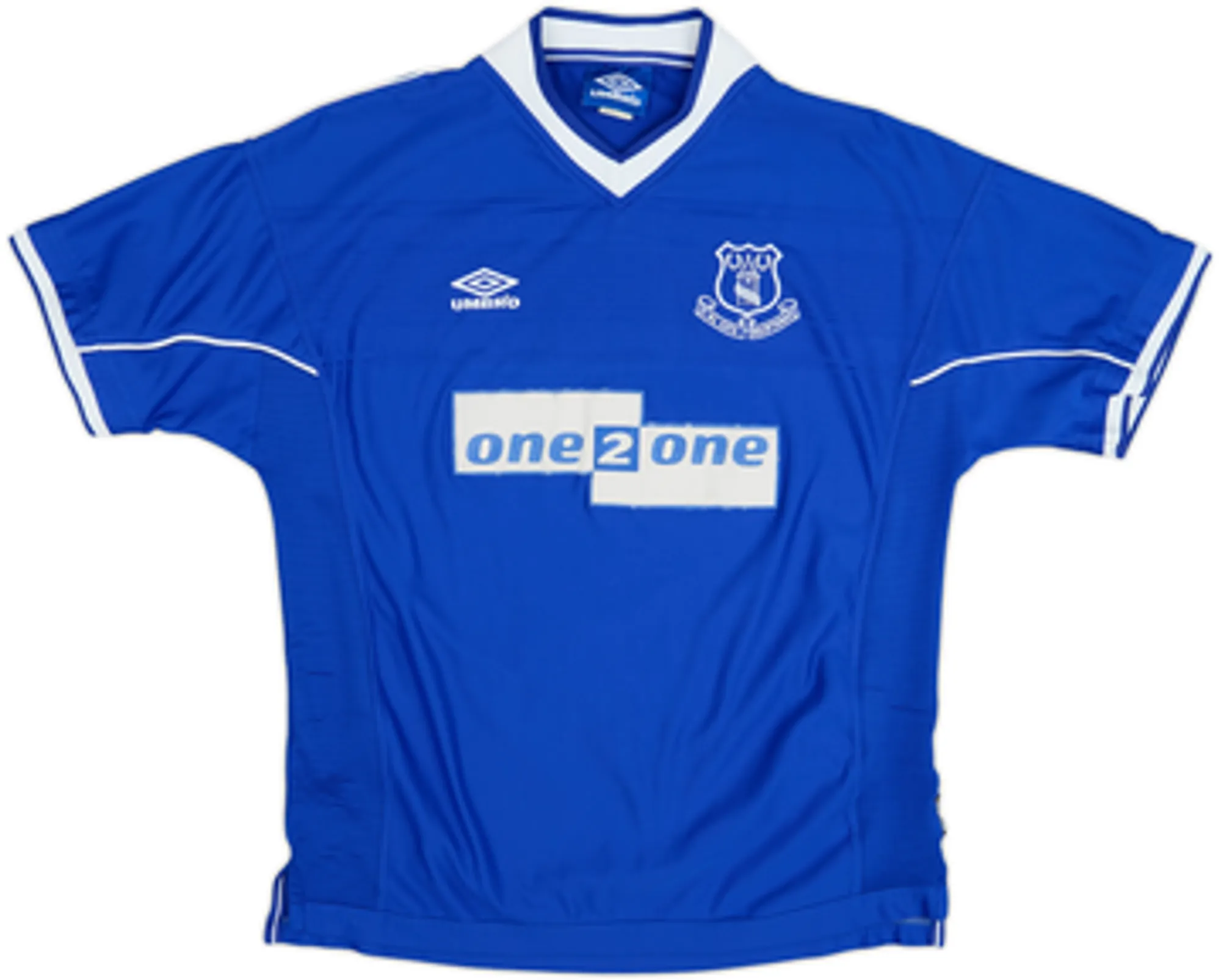 1999-00 Everton Home Shirt Watson #5 - 6/10 - (XL)