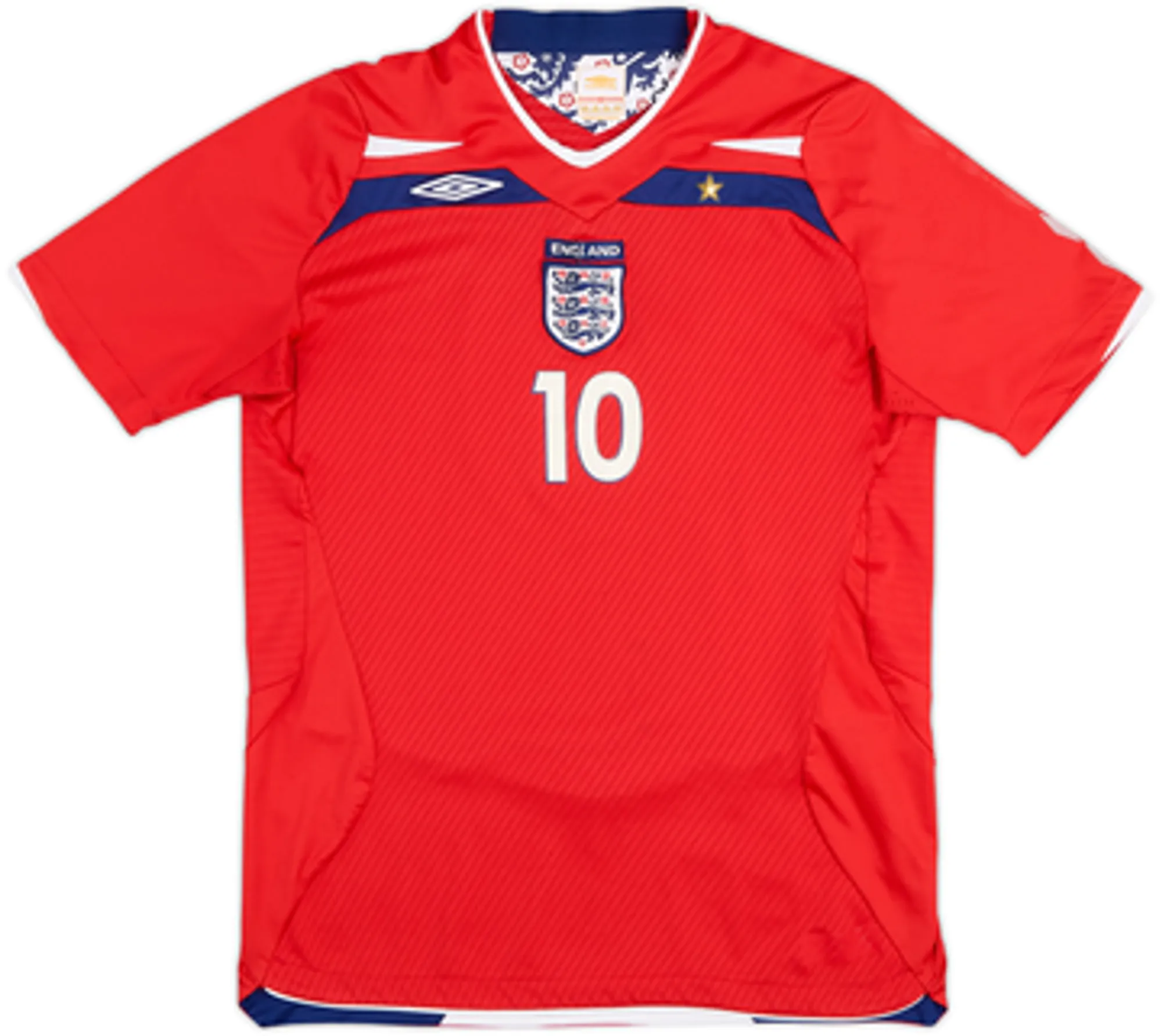 2008-10 England Away Shirt Owen #10 - 6/10 - (XL.Boys)