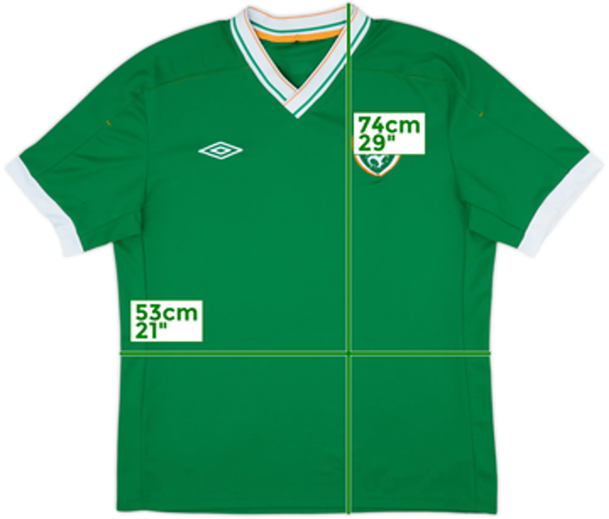 2021-22 Ireland Home Shirt - 7/10 - (XL)