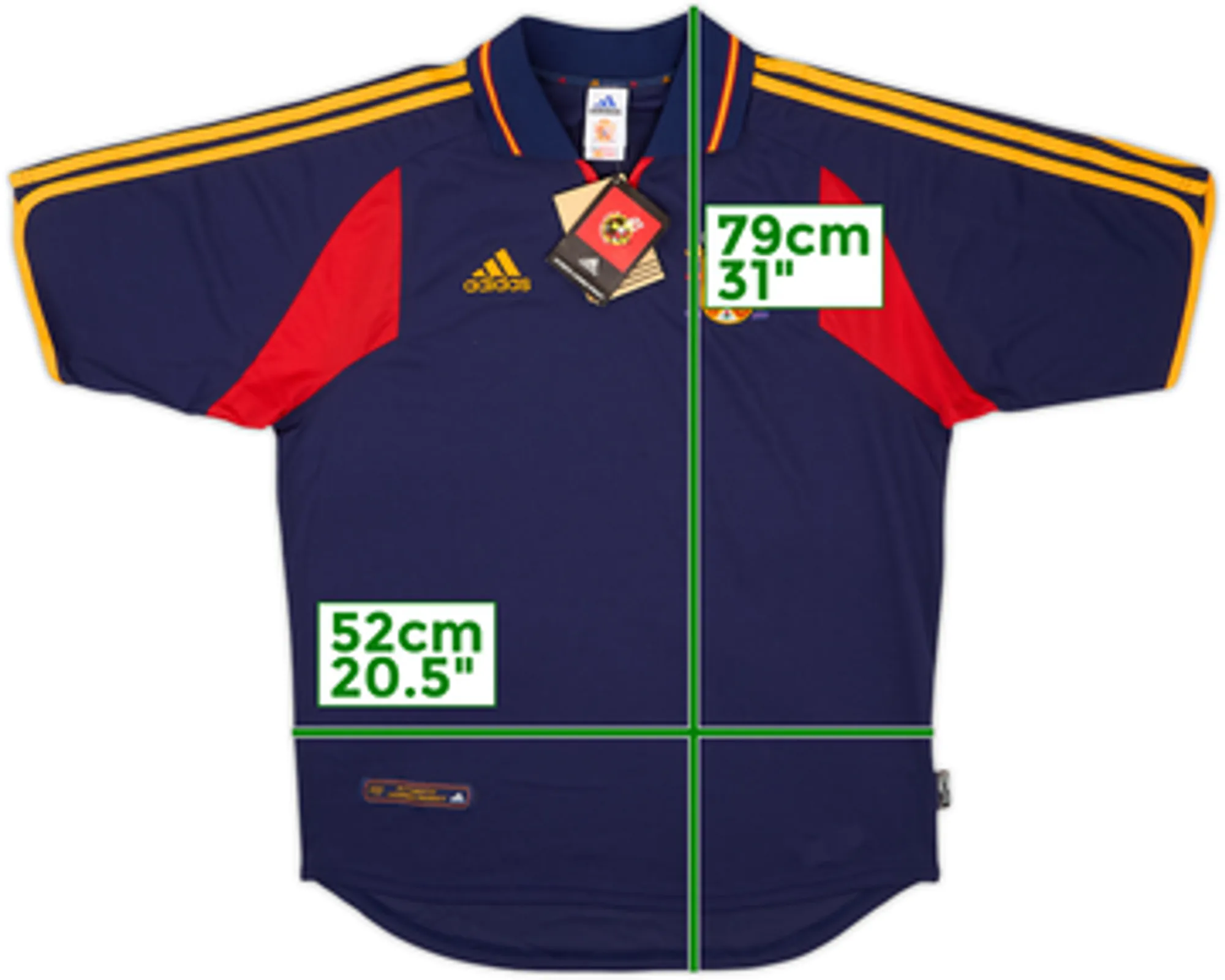 2000-02 Spain Away Shirt (M)