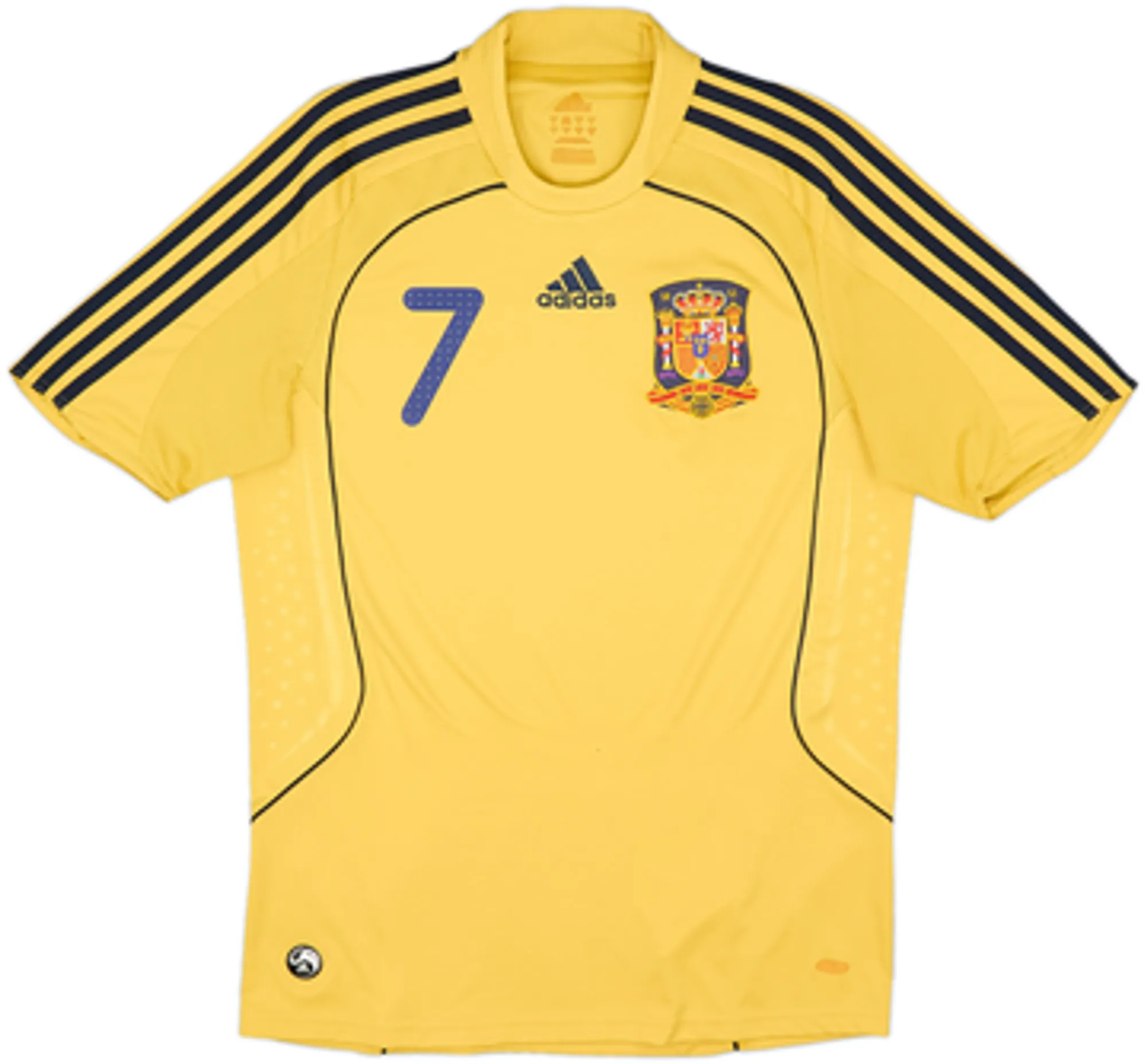 2008-10 Spain Away Shirt David Villa #7 - 8/10 - (S)