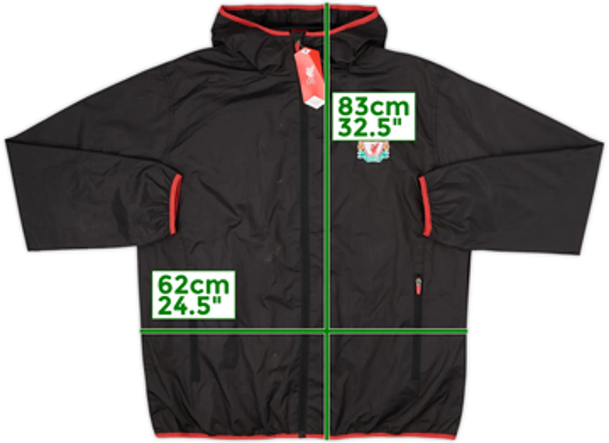 2017-18 Liverpool Rain Jacket (XL)