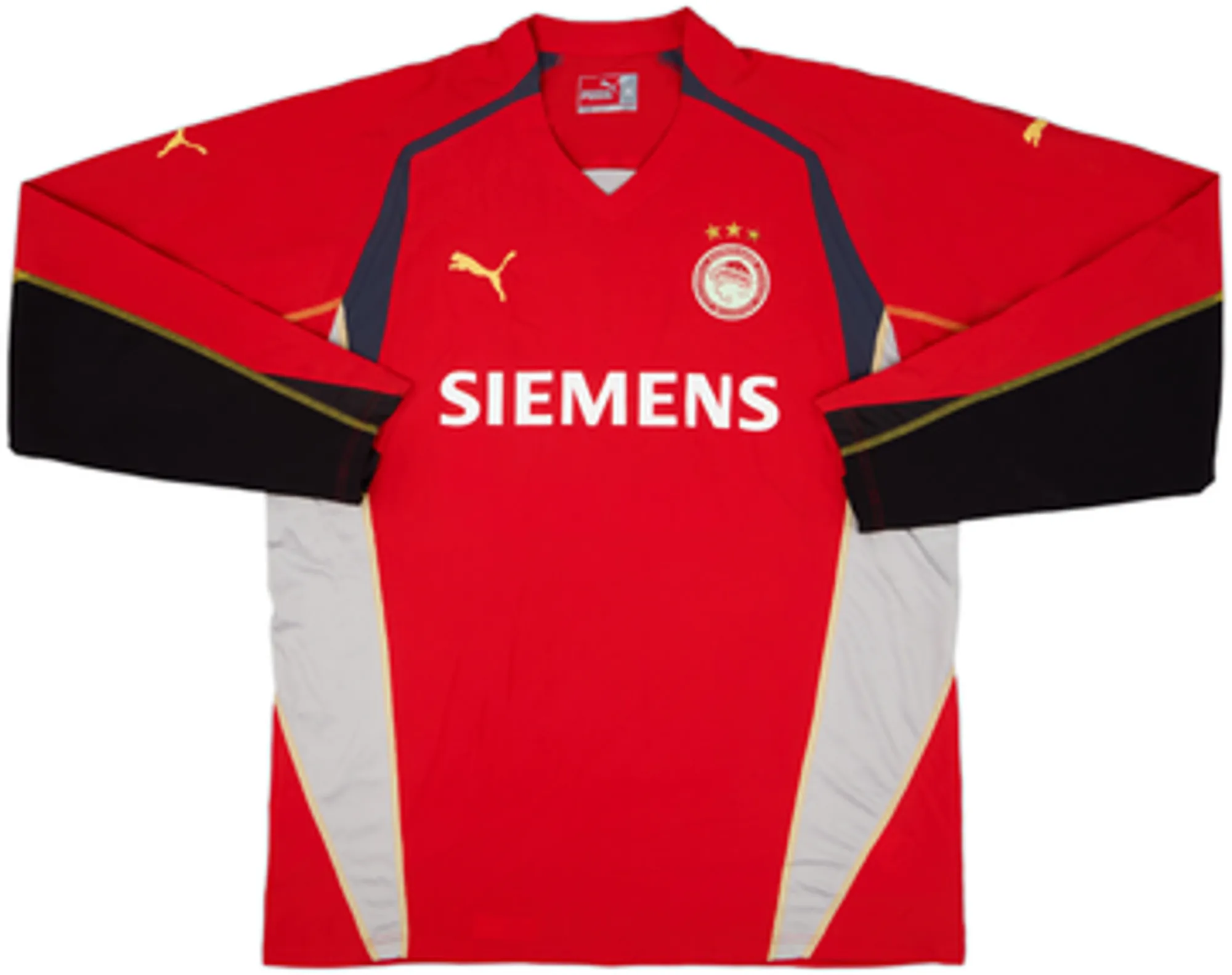 2005-06 Olympiacos GK Shirt Dougeroglou #29 - 6/10 - (XL)