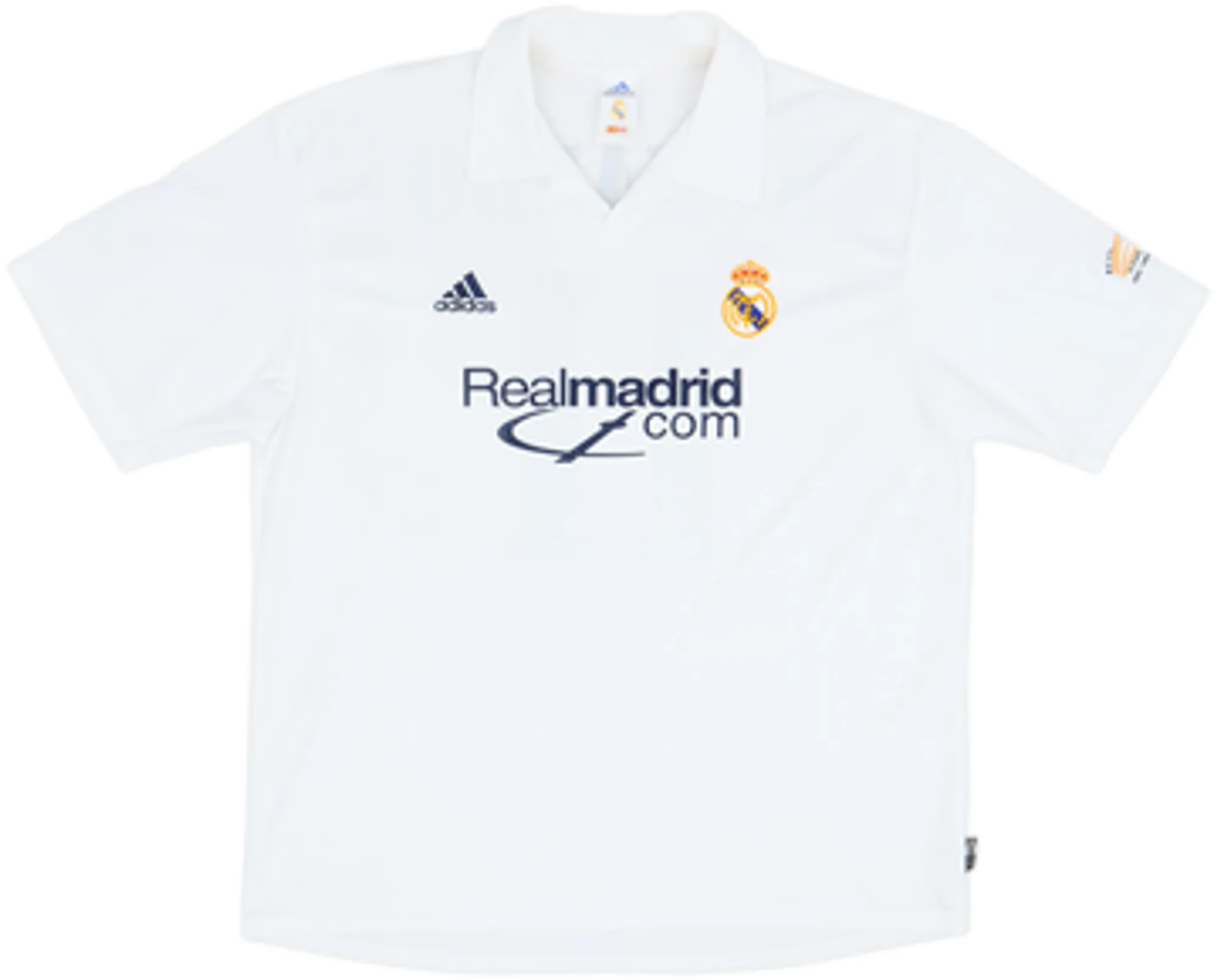 2001 Real Madrid Home Shirt Ronaldo #11 - 9/10 - (XL)