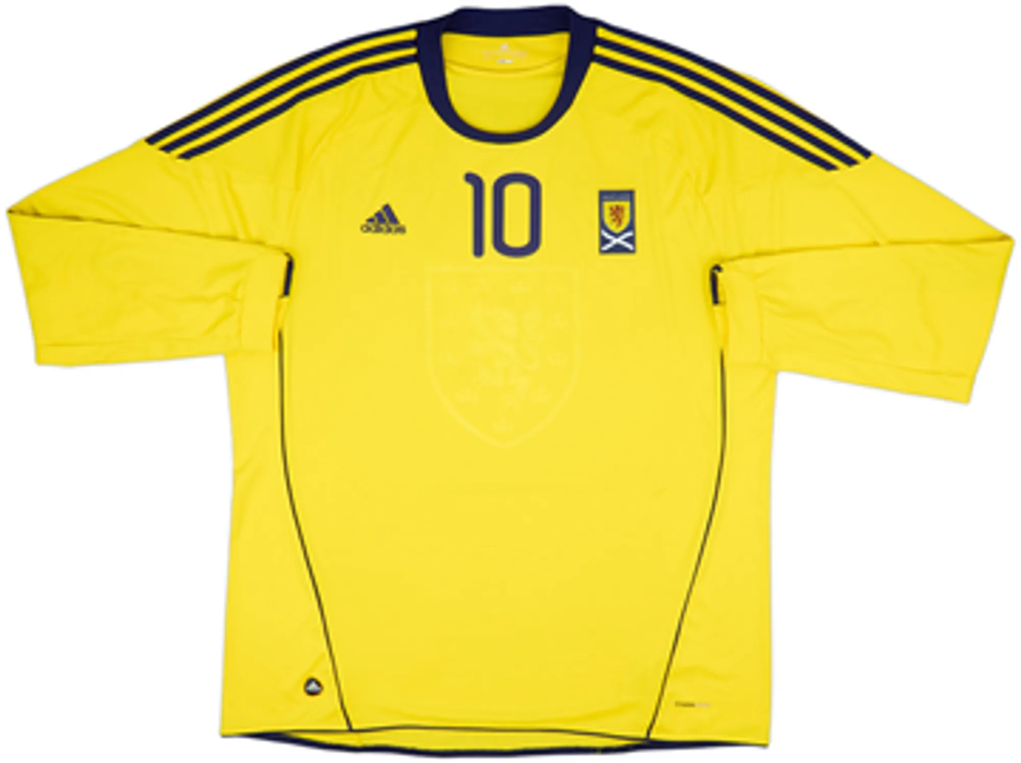 2010-11 Scotland Away L/S Shirt Fletcher #10 - 8/10 - (3XL)
