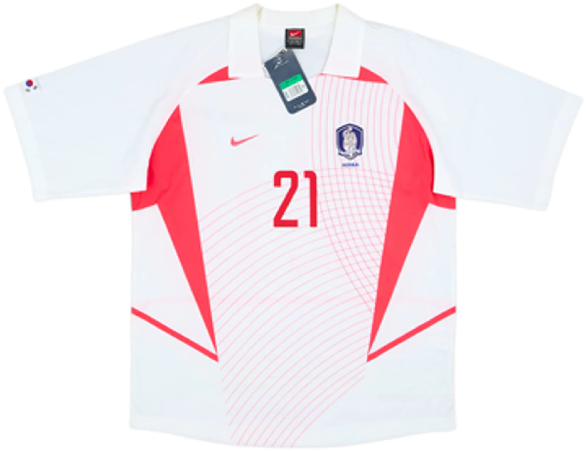 2002-03 South Korea Away Shirt J S Park #21 (XL)