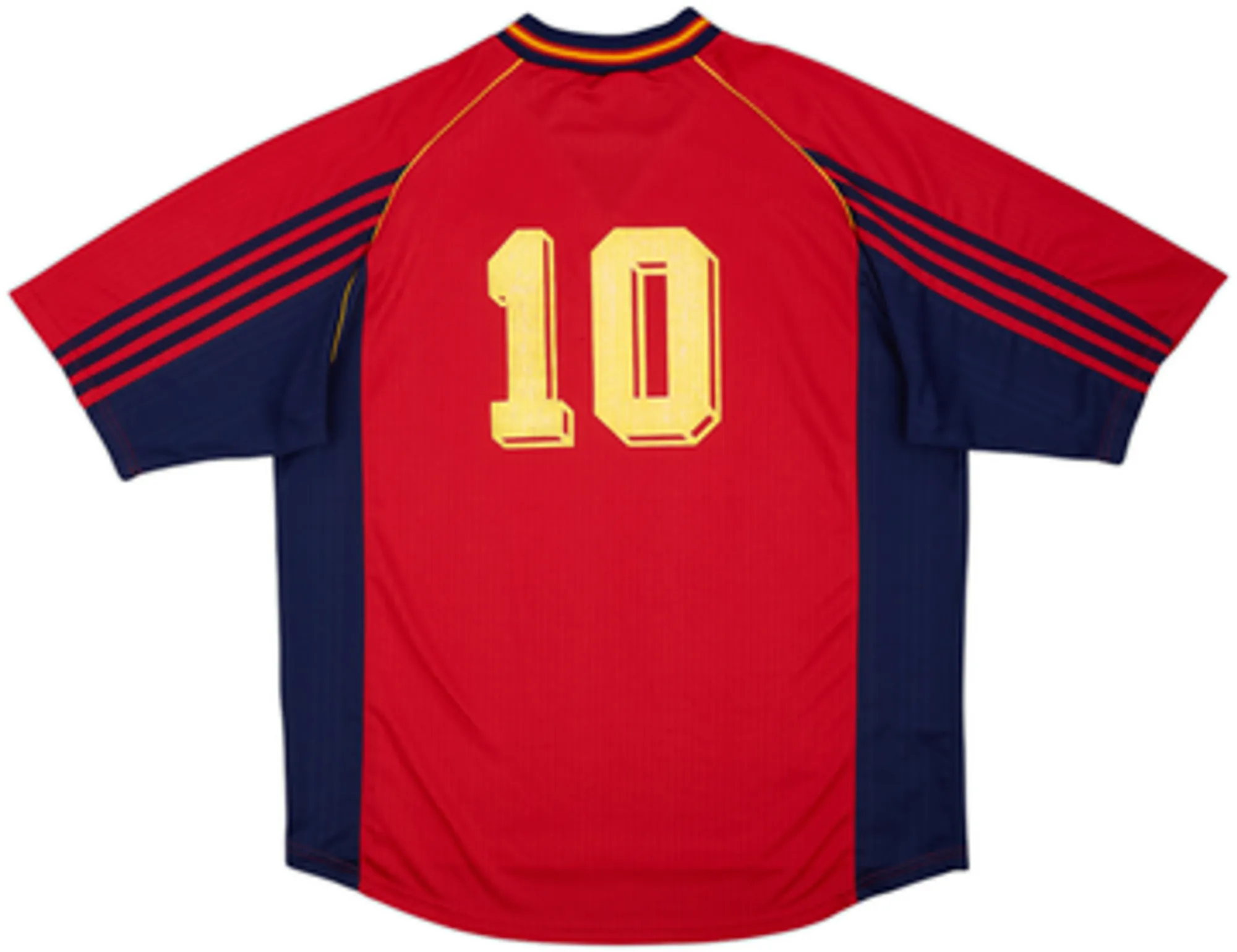 1998-99 Spain Home Shirt #10 - 6/10 - (XL)