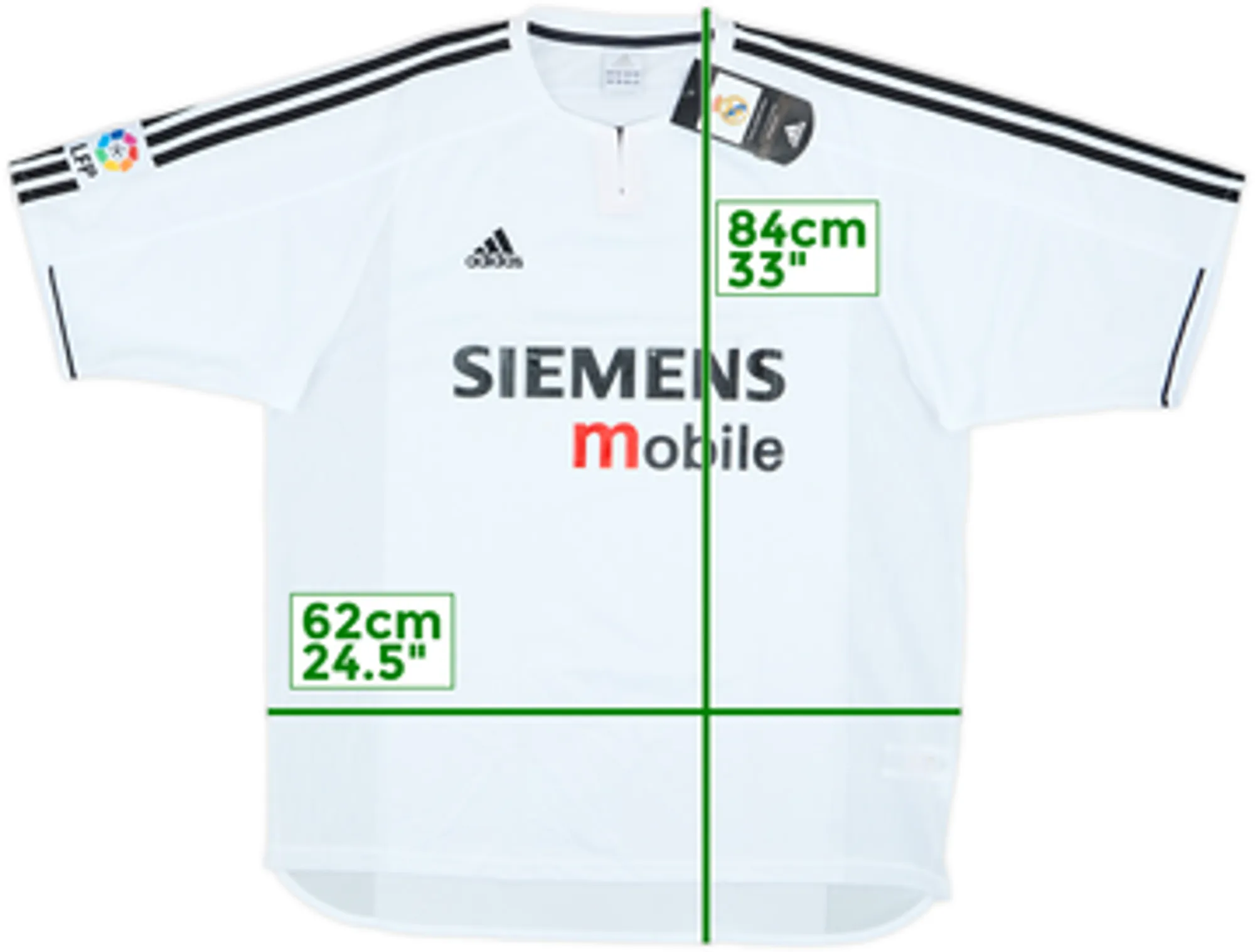 2003-04 Real Madrid Home Shirt (XL)