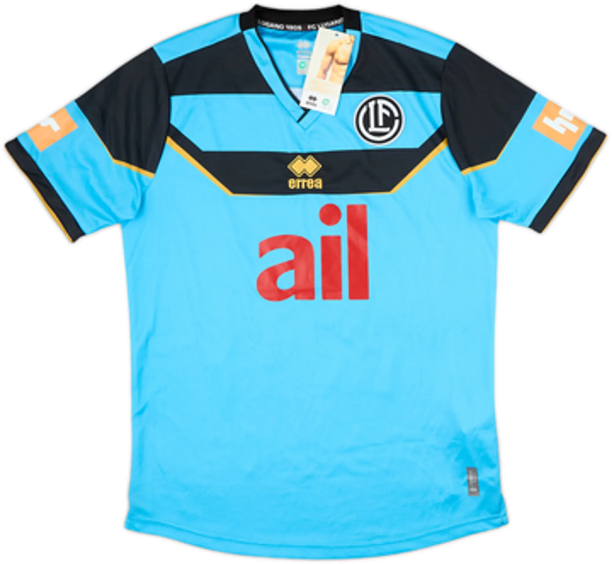 2024-25 Lugano Third Shirt O. Doumbia #20 (L)