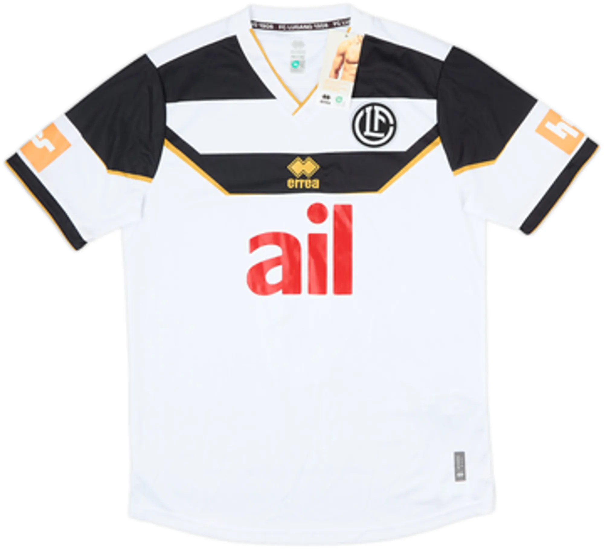2024-25 Lugano Away Shirt Papadopoulos #6 (XL)