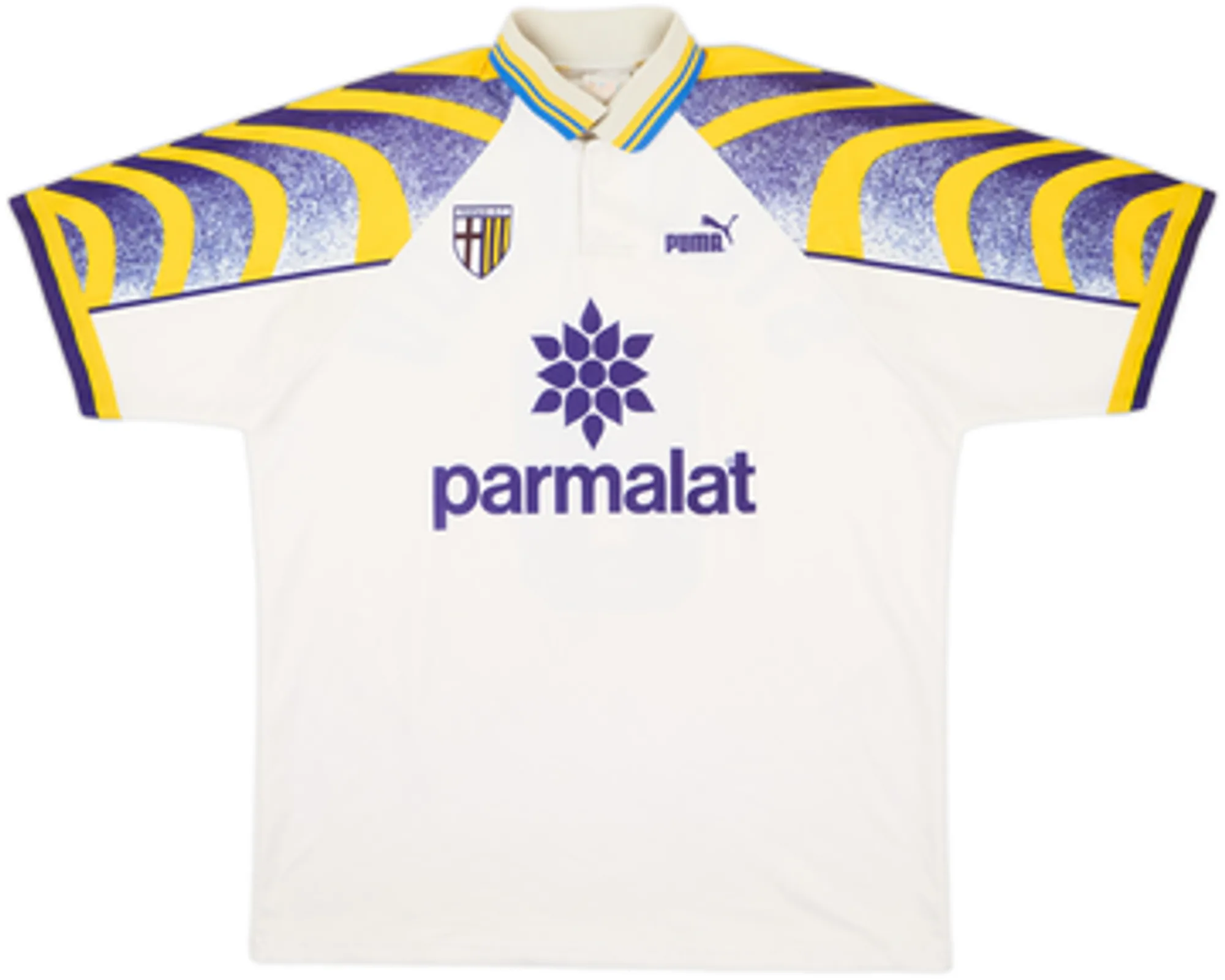 1995-97 Parma Basic Home Shirt Stoichkov #8 - 8/10 - (L)