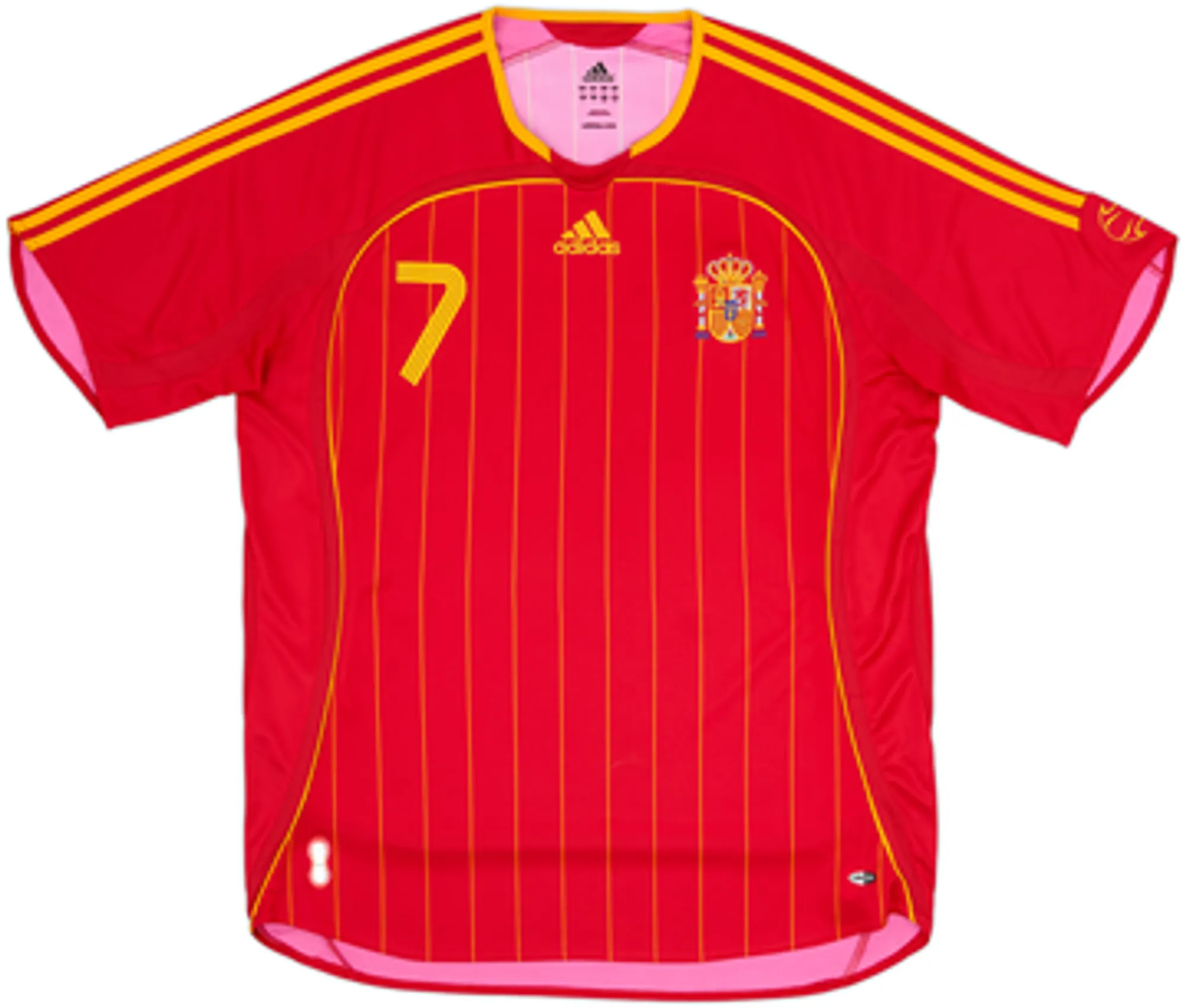 2006-08 Spain Home Shirt Raul #7 - 8/10 - (L)