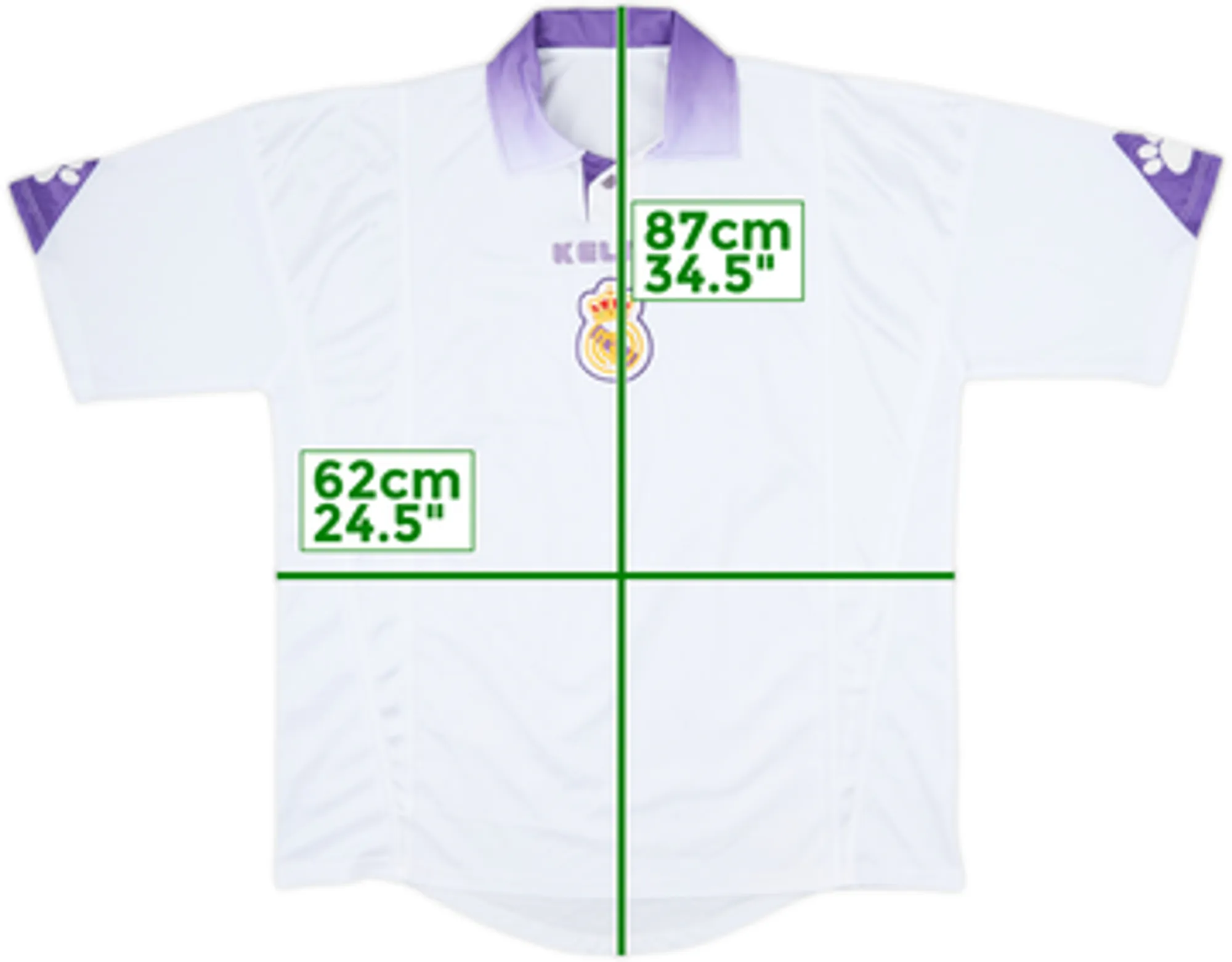 1997-98 Real Madrid Prototype Home Shirt - 8/10 - (L)