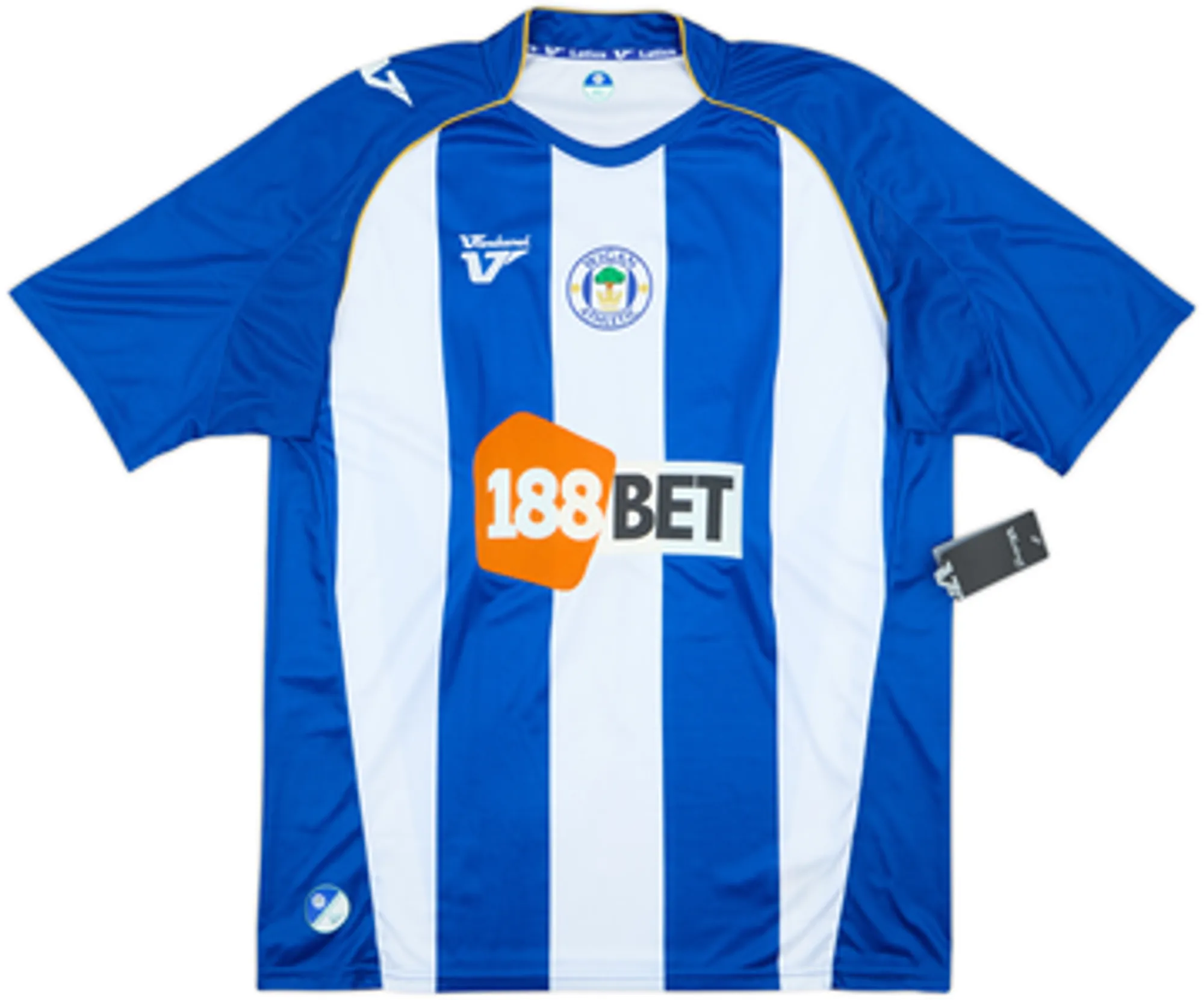 2009-10 Wigan Home Shirt Watson #8 (XL)