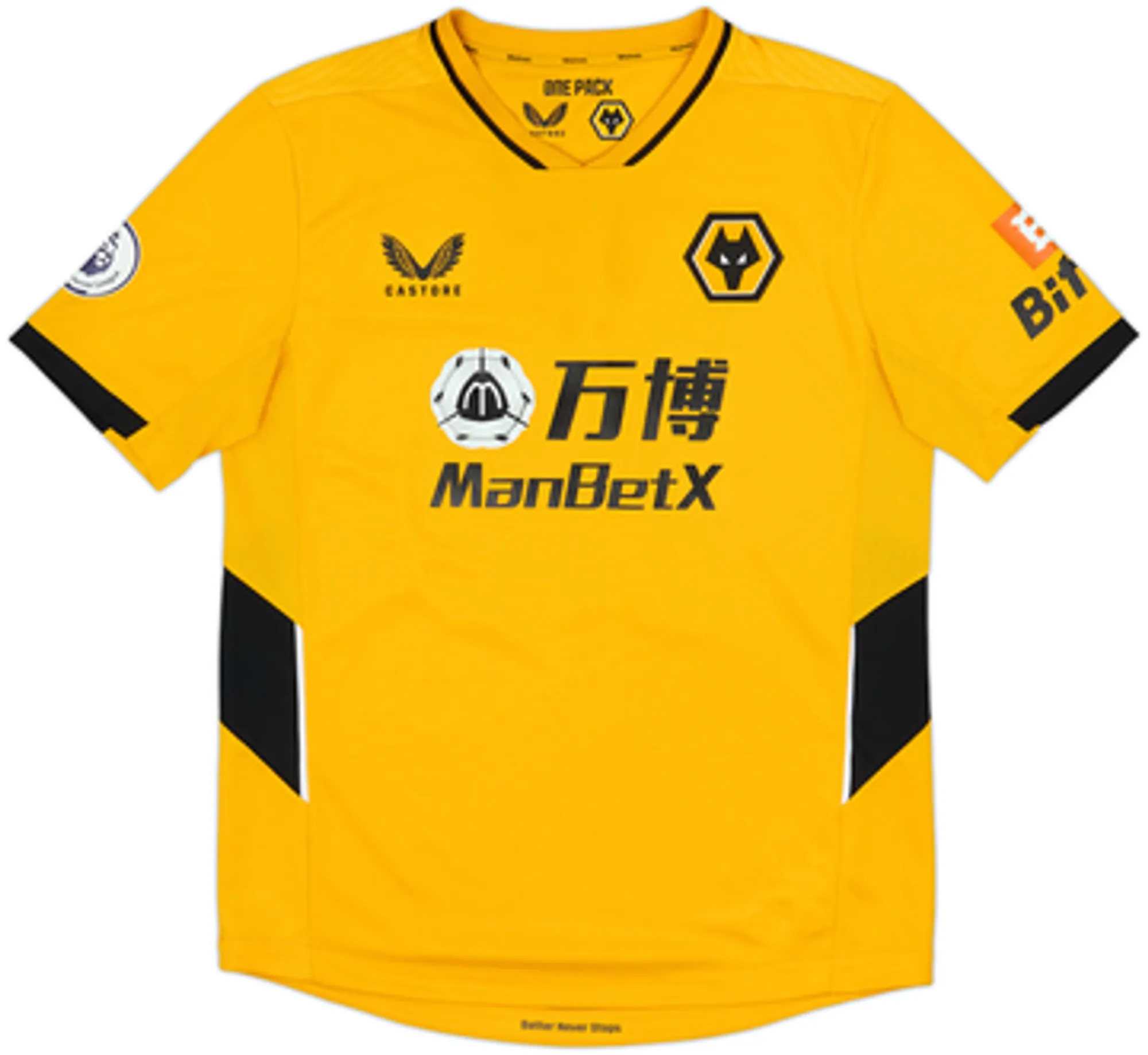 2021-22 Wolves Home Shirt Coady #16 - 6/10 - (M)