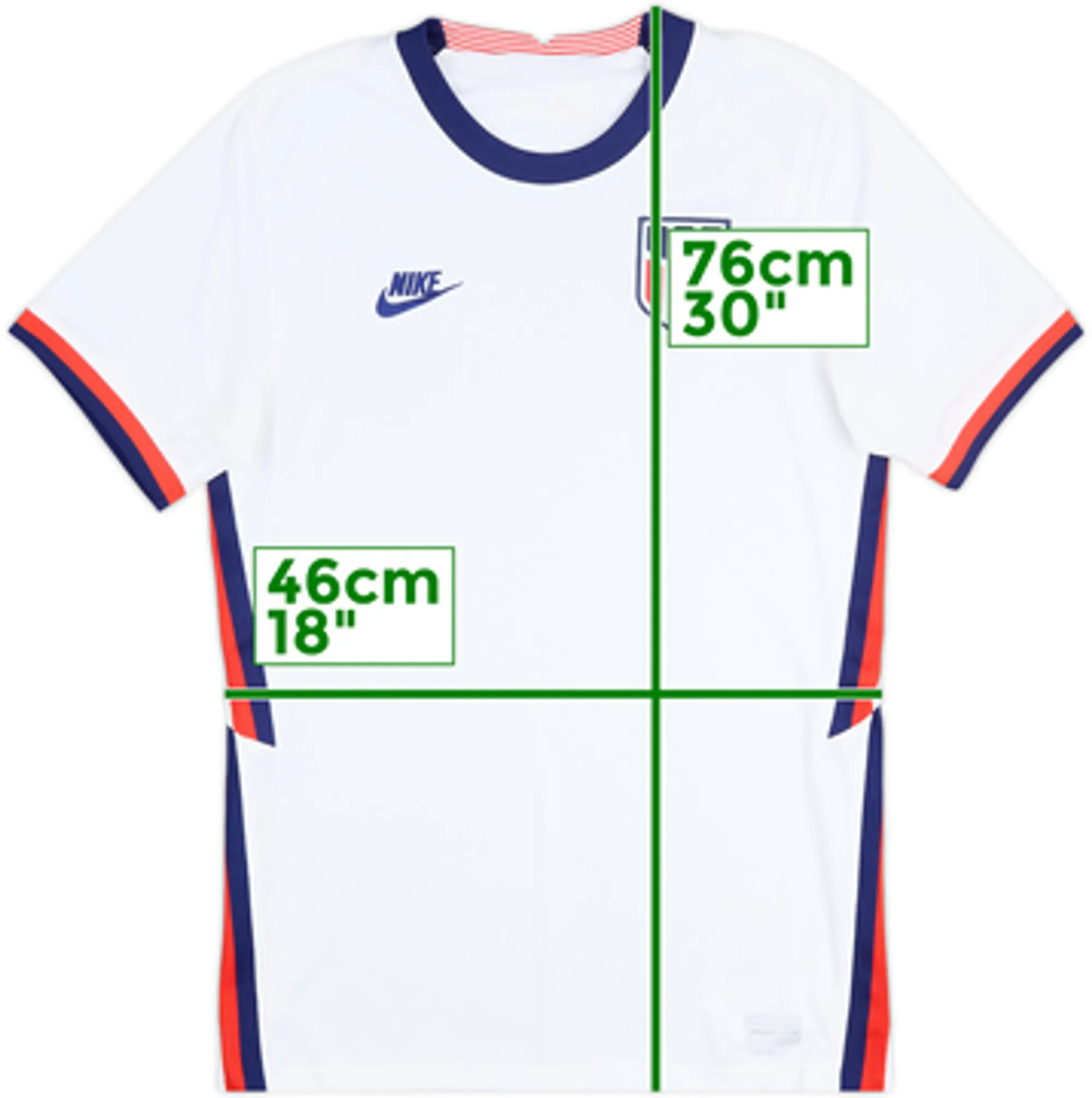 2020-21 USA Home Shirt - 8/10 - (S)