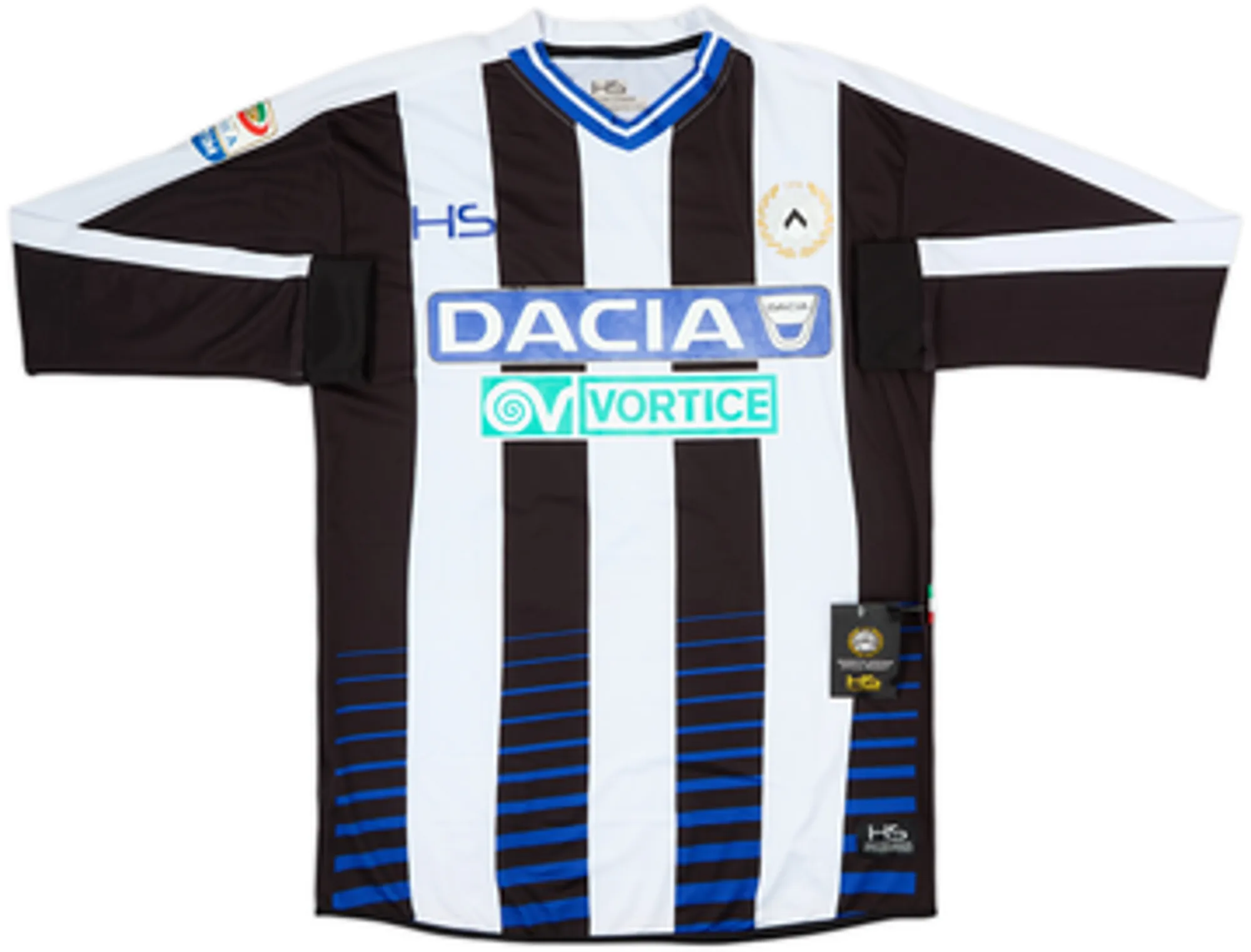 2016-17 Udinese Squad Signed Home L/S Shirt A. Palazzi #10 (L)
