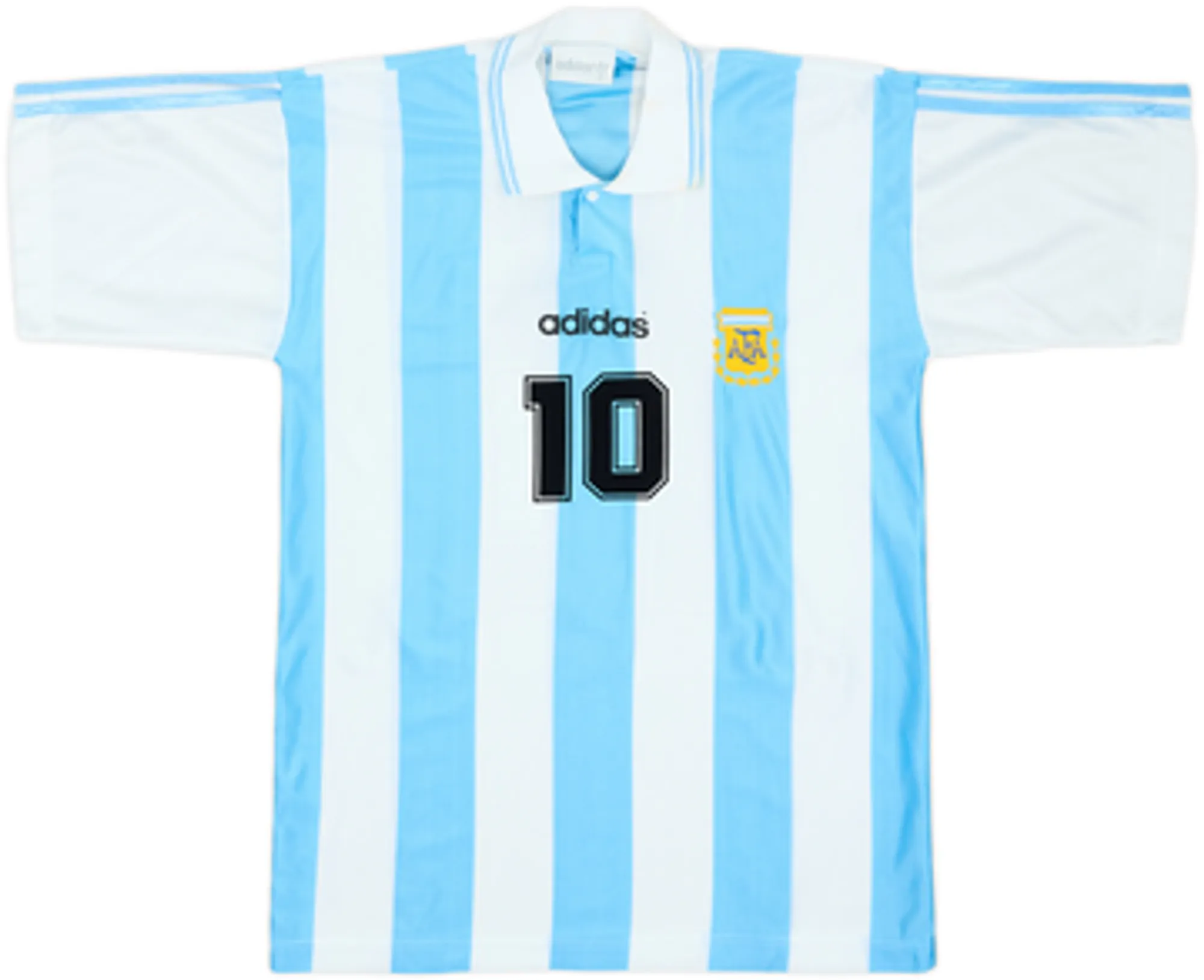 1994 Argentina Home Shirt Maradona #10 - 10/10 - (L)