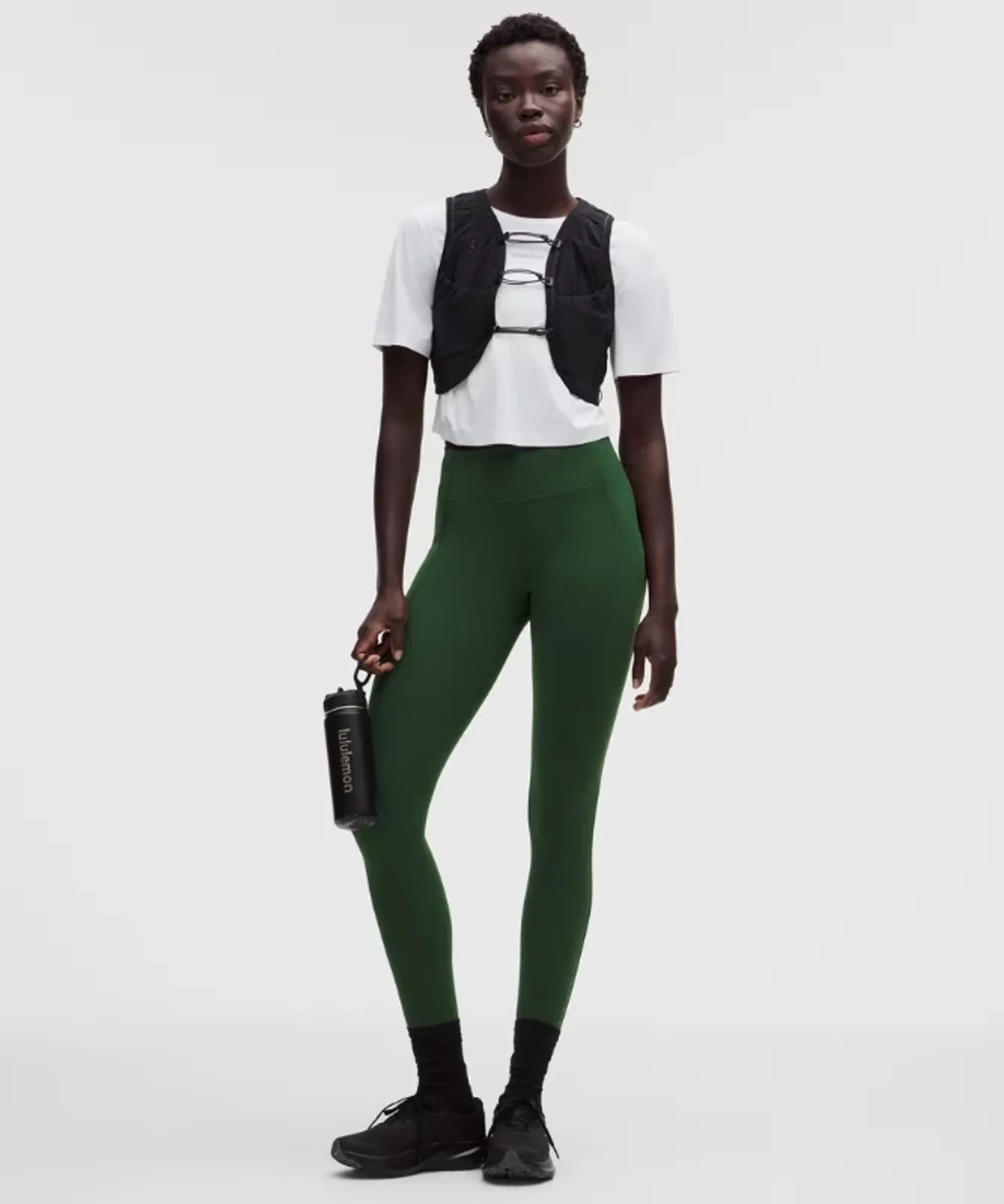 lululemon – Women's Swift Speed High-Rise Tight Leggings – 28" – Color Green – Size 8