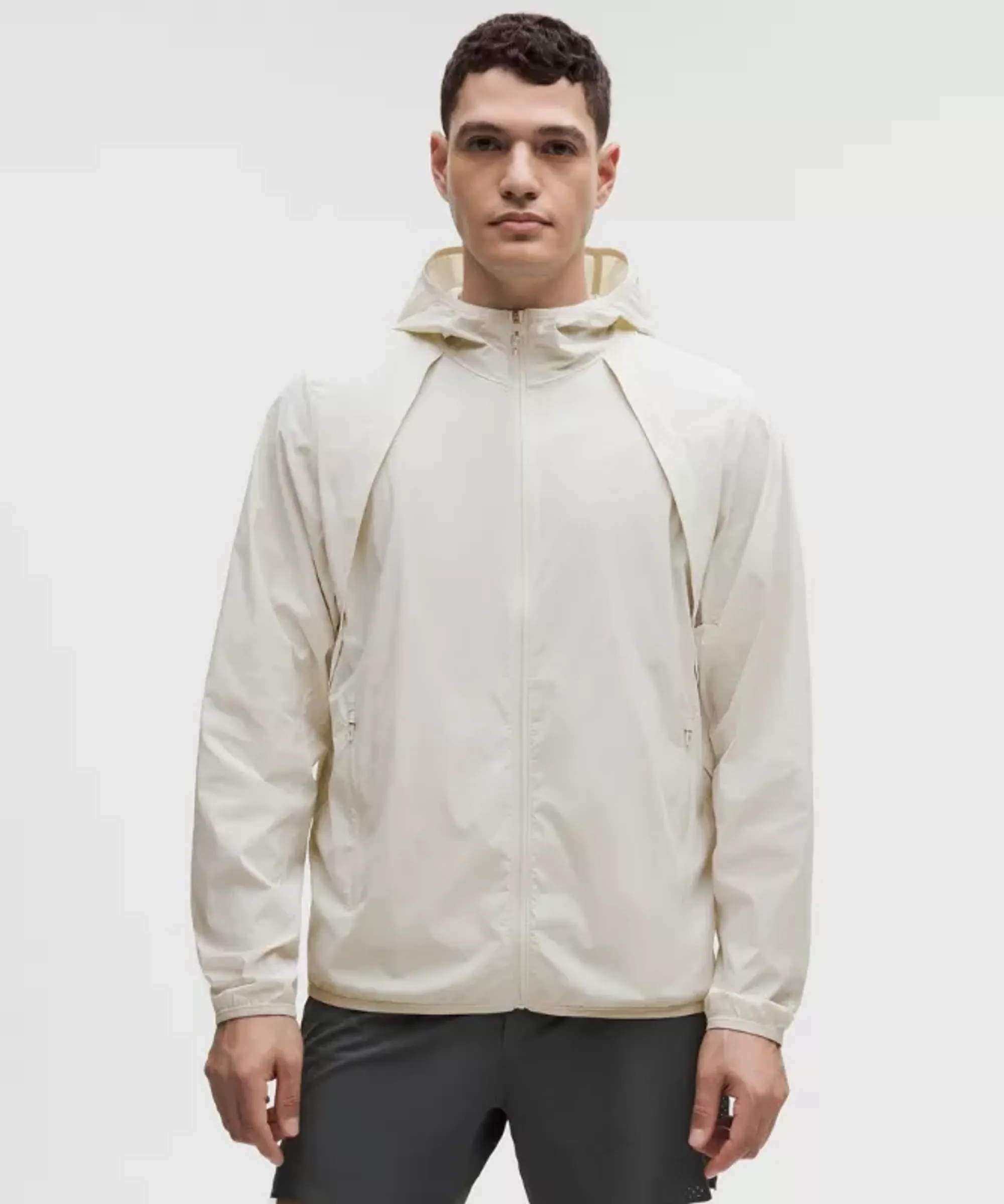 lululemon – Men's Fast and Free Packable Jacket – Color White – Size XS