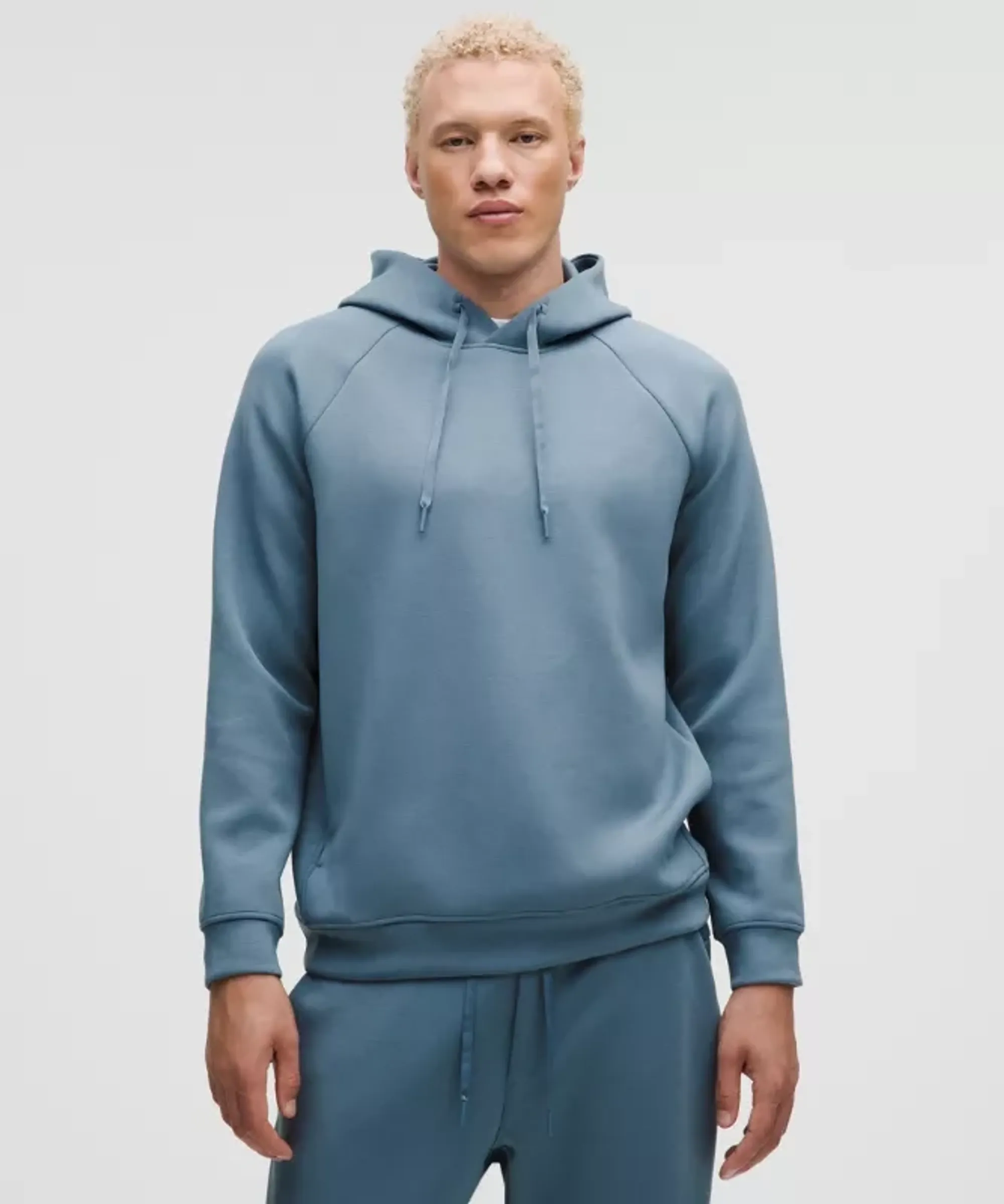 lululemon – Men's Smooth Spacer Classic-Fit Pullover Hoodie – Color Blue – Size XS