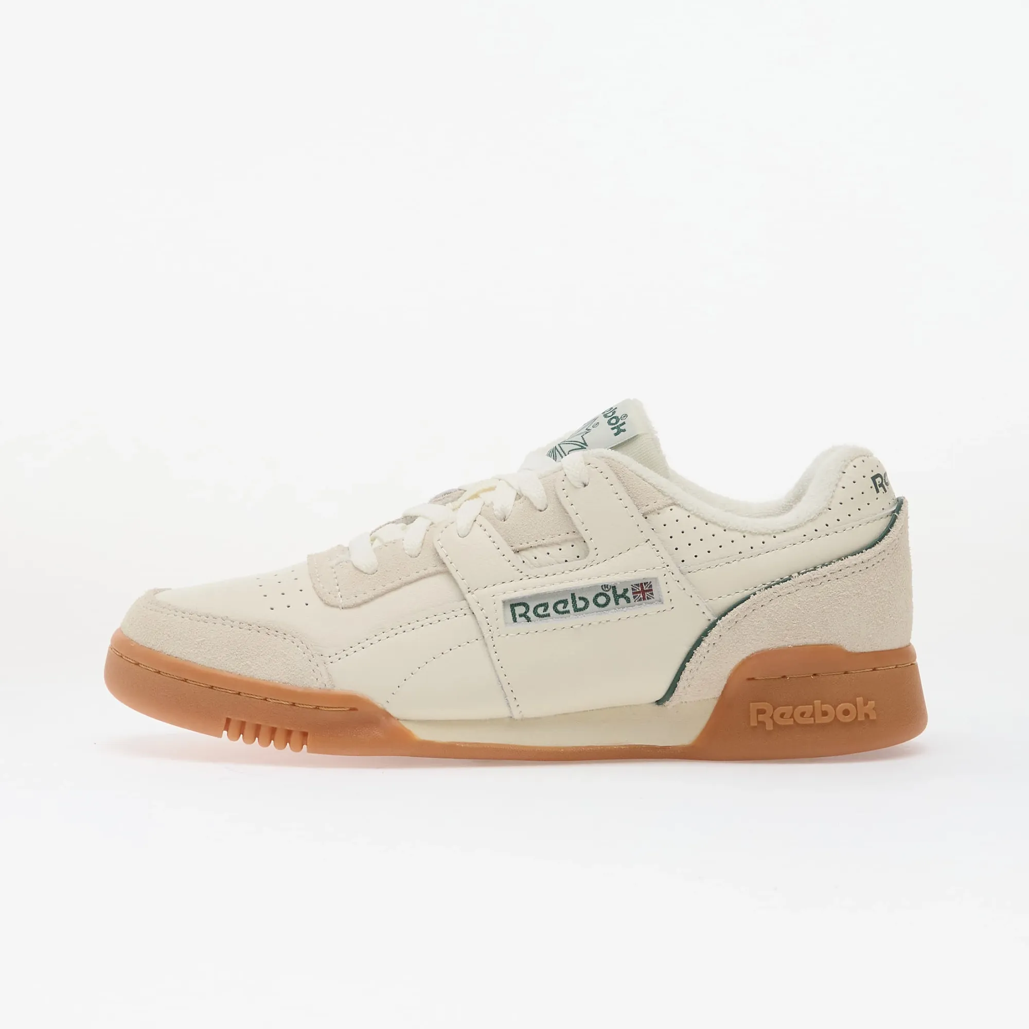 Sneakers Reebok Workout Plus Chalk/ Dark Green/ Vintage Chalk Eur 39