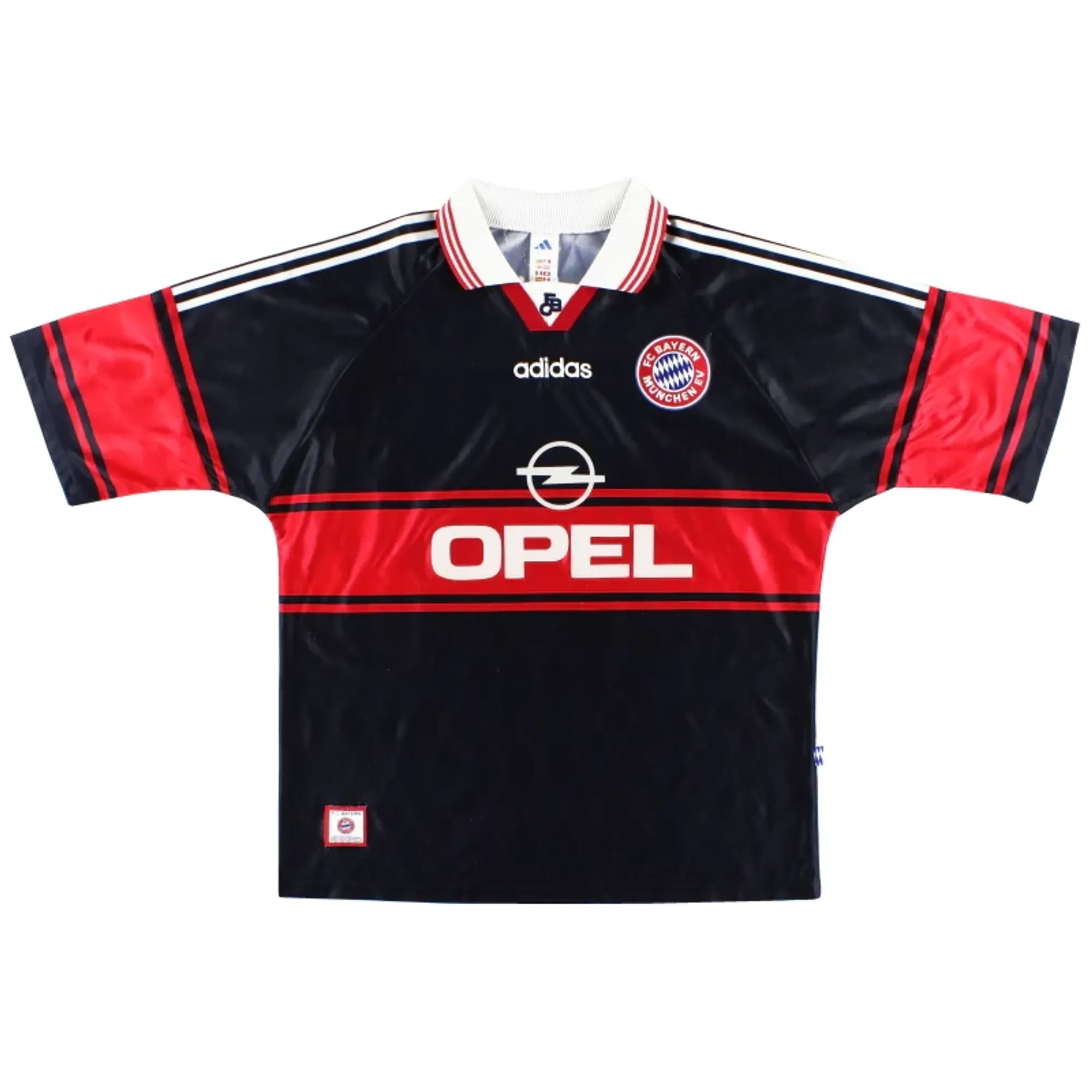 1997-99 Bayern Munich adidas Home Shirt XL - Bayern Munich / Very Good 