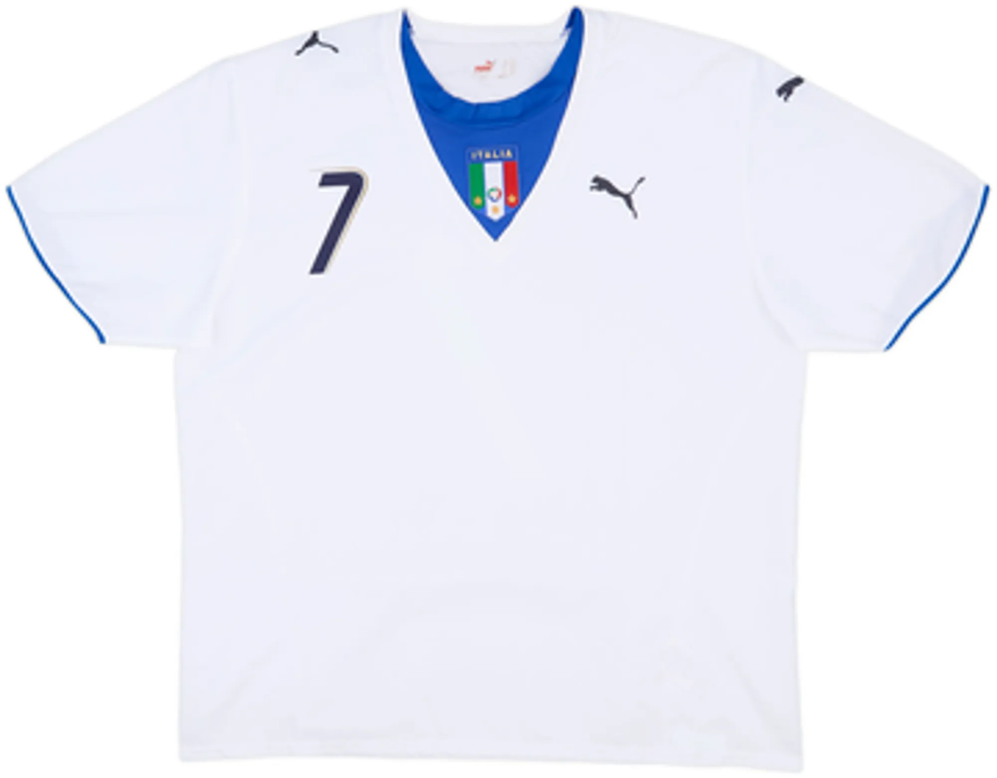 2006 Italy Away Shirt Del Piero #7VL