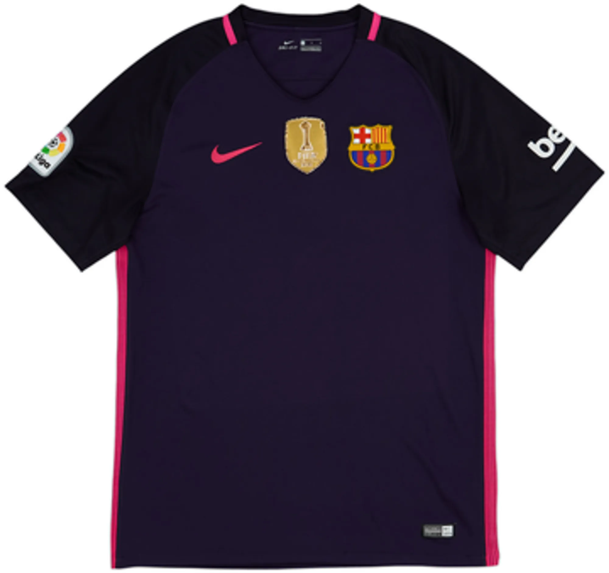 2016-17 Barcelona Away Shirt Eman #7 - 5/10 - (L)