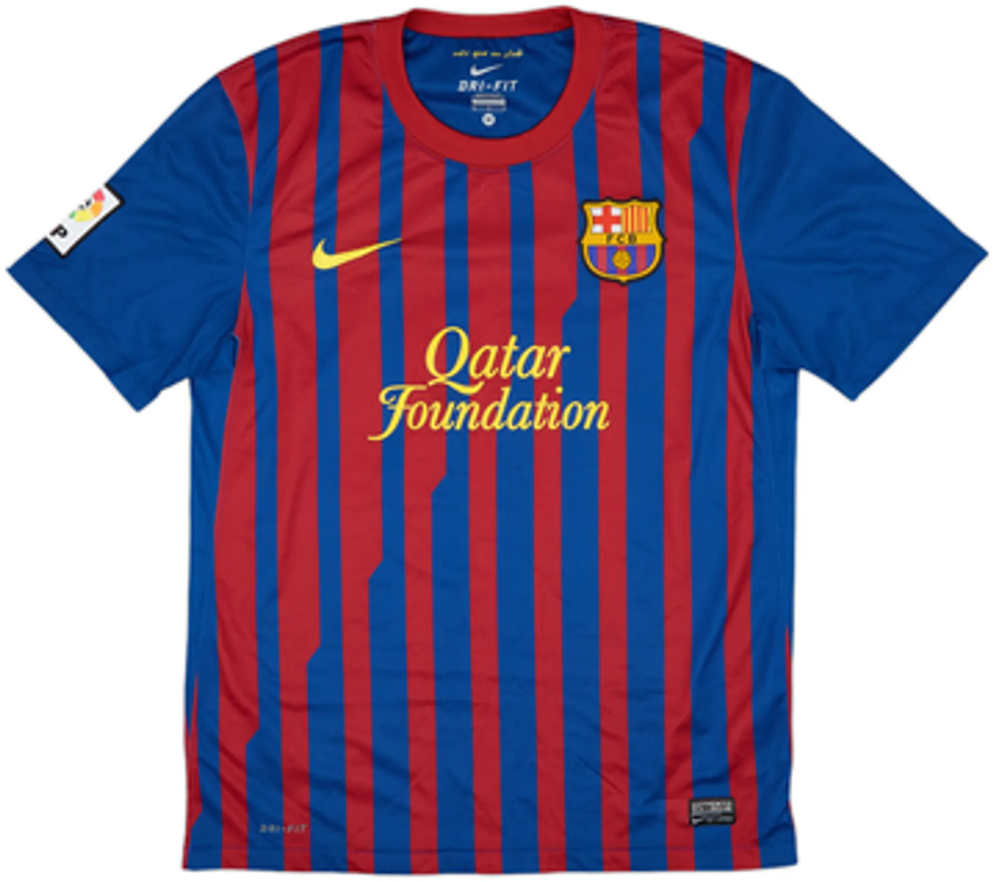 2011-12 Barcelona Home Shirt Fabregas #4 - 8/10 - (M)