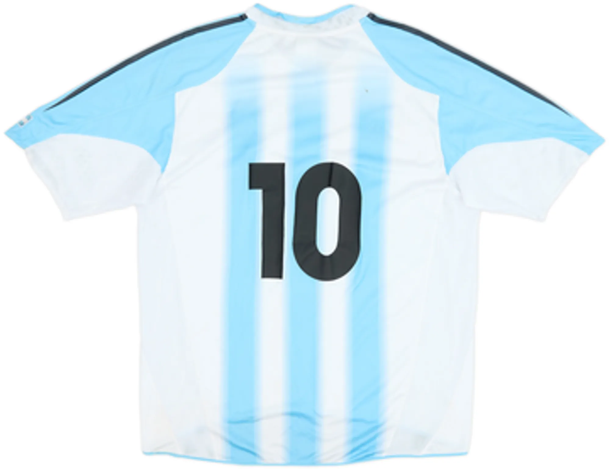 2004-05 Argentina Home Shirt #10 - 4/10 - (XL)