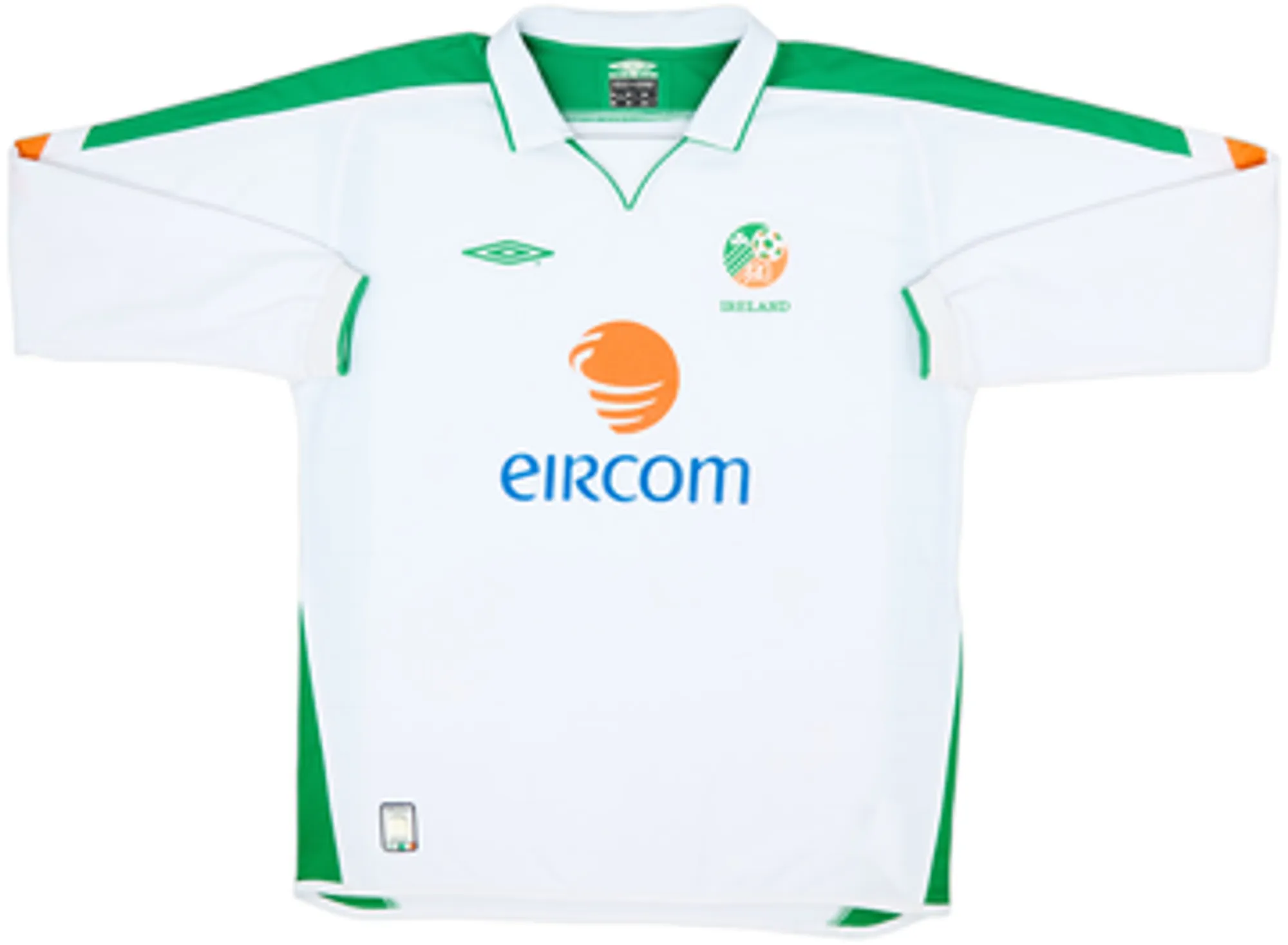 2003-05 Ireland Away L/S Shirt R.Keane #10 - 7/10 - (L)