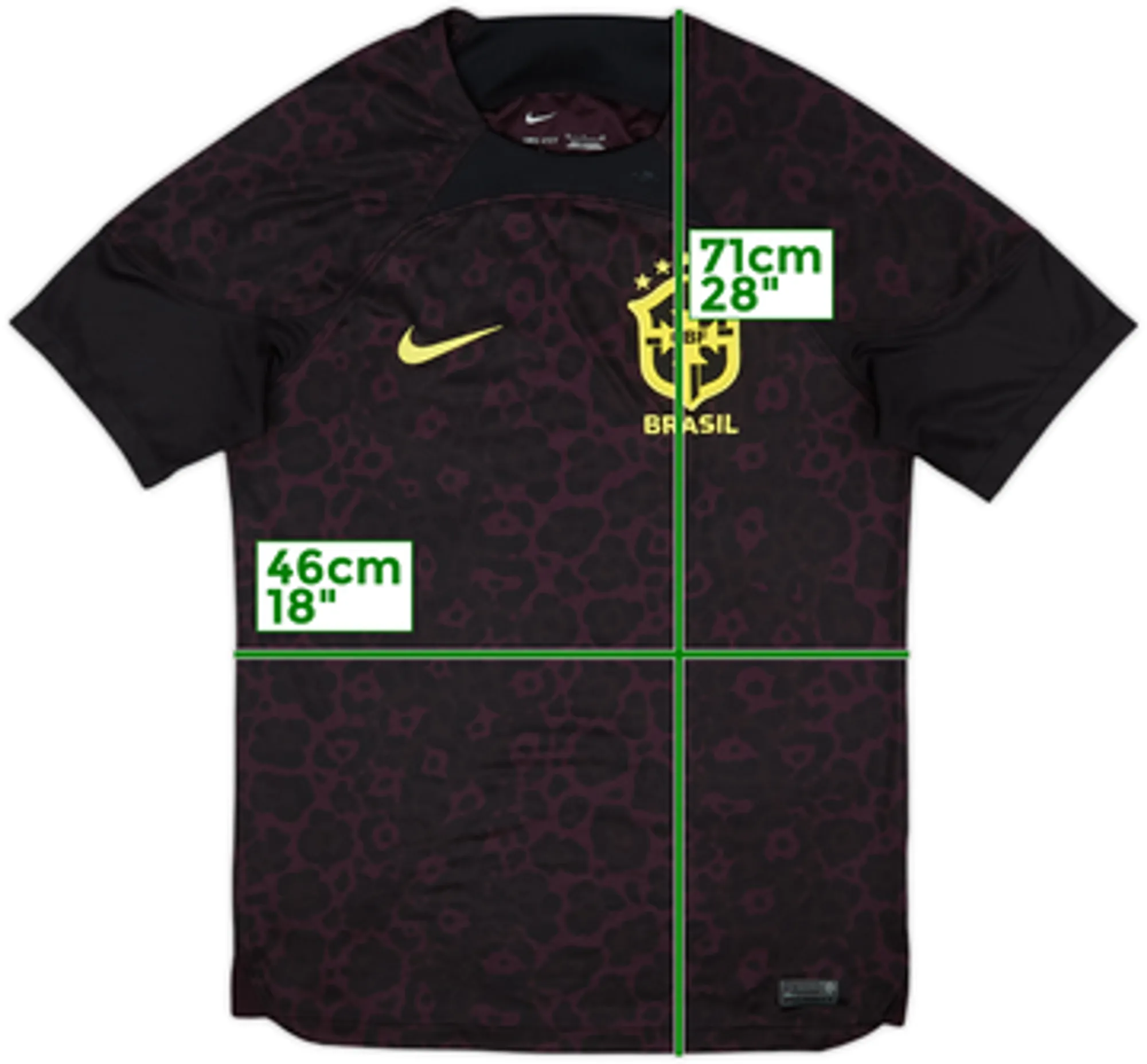 2022-23 Brazil GK S/S Shirt - 8/10 - (S)