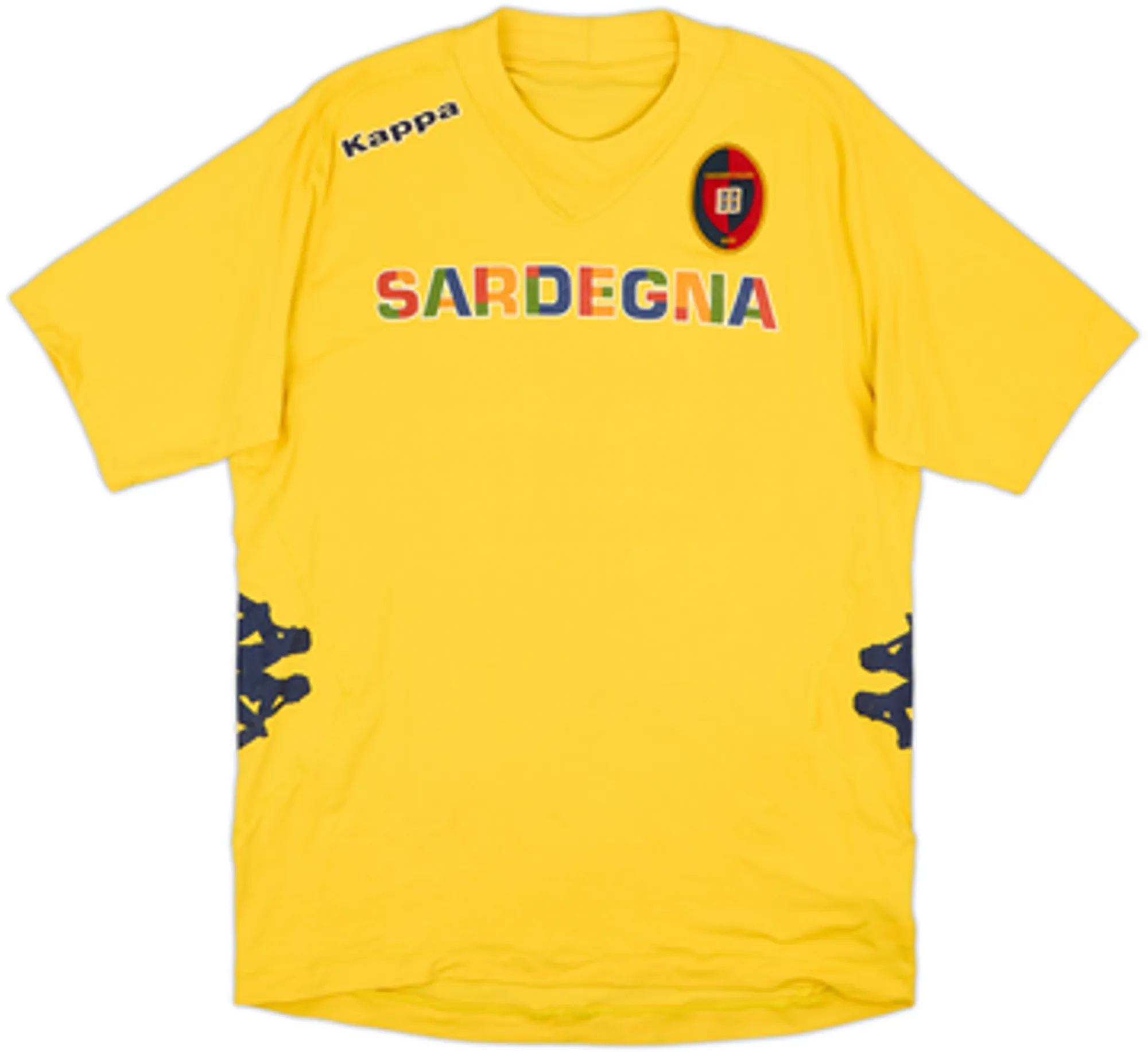 2011-12 Cagliari GK S/S Shirt #7 - 5/10 - (XXL)
