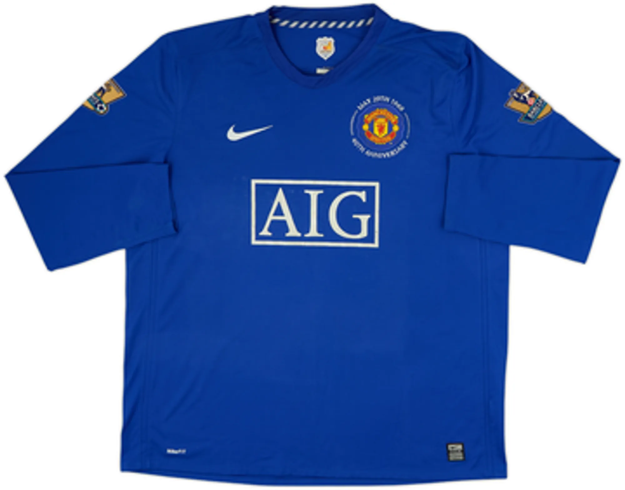 2008-09 Manchester United Third L/S Shirt Ronaldo #7 - 5/10 - (XXL)