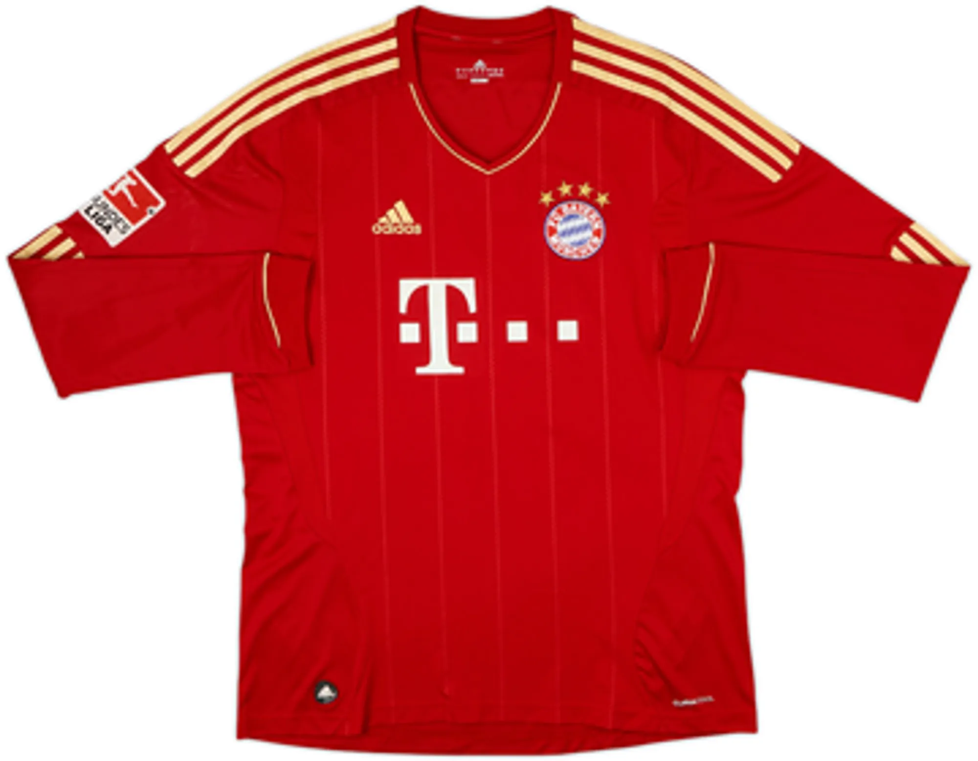 2011-13 Bayern Munich Home L/S Shirt Schweinsteiger #31 - 4/10 - (L)