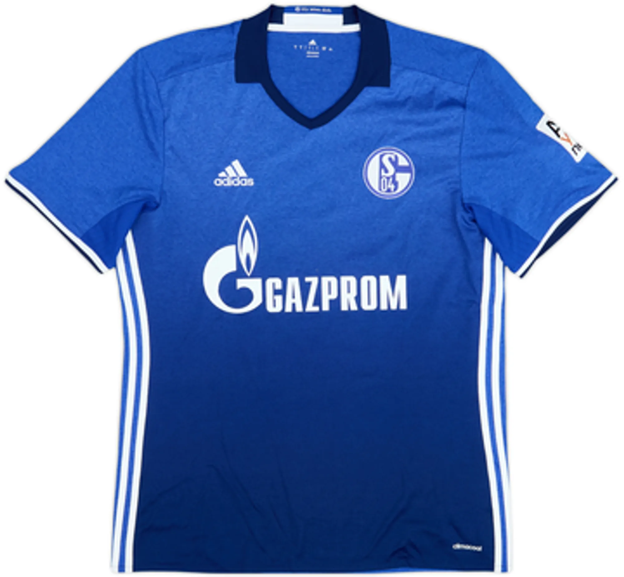 2017-18 Schalke Home Shirt Burgstaller #19 - 10/10 - (L)
